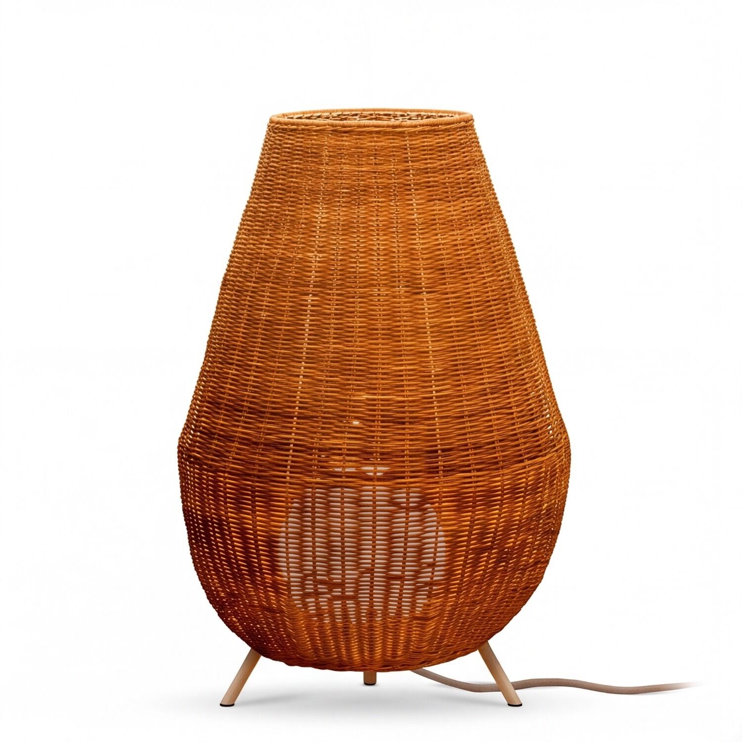 126745-aussenleuchte-rattan-led-akku-ip54-72-cm-hoch-mit-fernbedienung-dimmer-kabellos-tragbar-outdoor-bodenleuchte-balkon-terrasse-2 Licht, Tischlampe, Korb, Rattan, Lampe