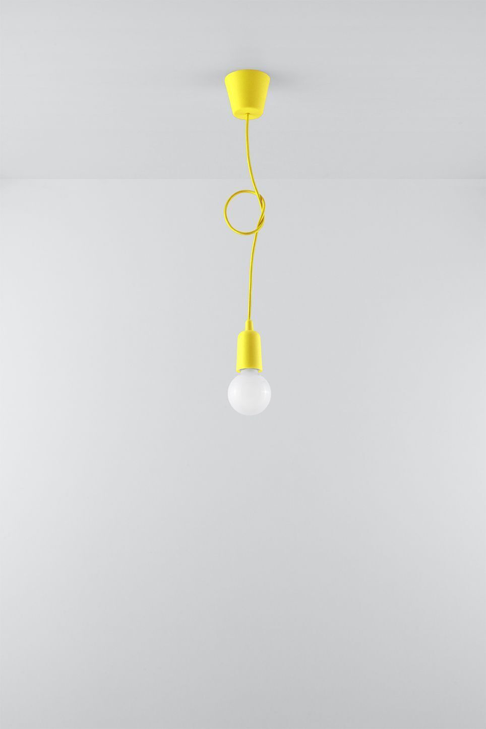 Suspension jaune Rétro polyvalent NESSA Salon