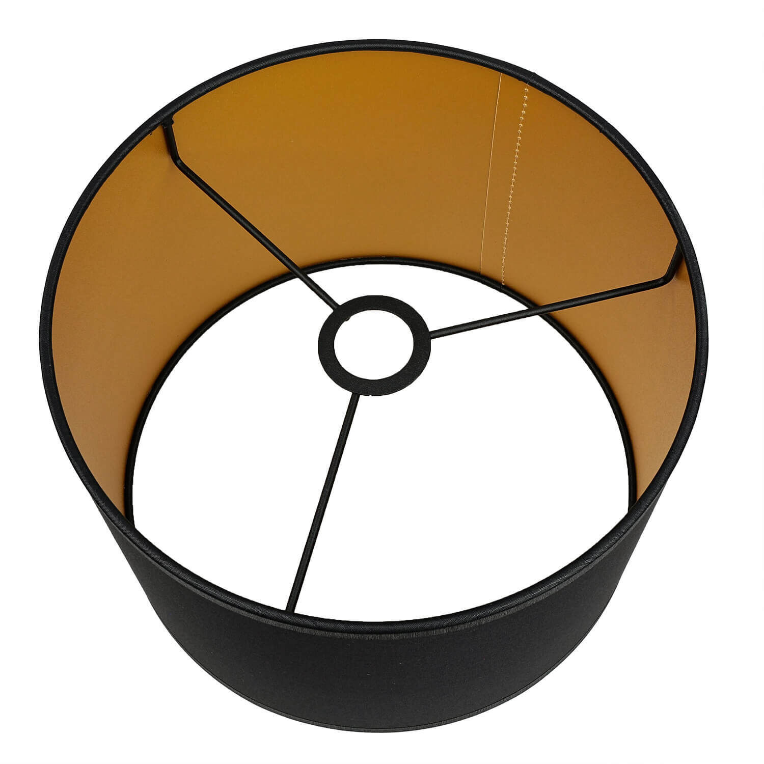 Wandlampe mit Schalter Schwarz Gold VIPER flexibel Lampe, Lampenschirm