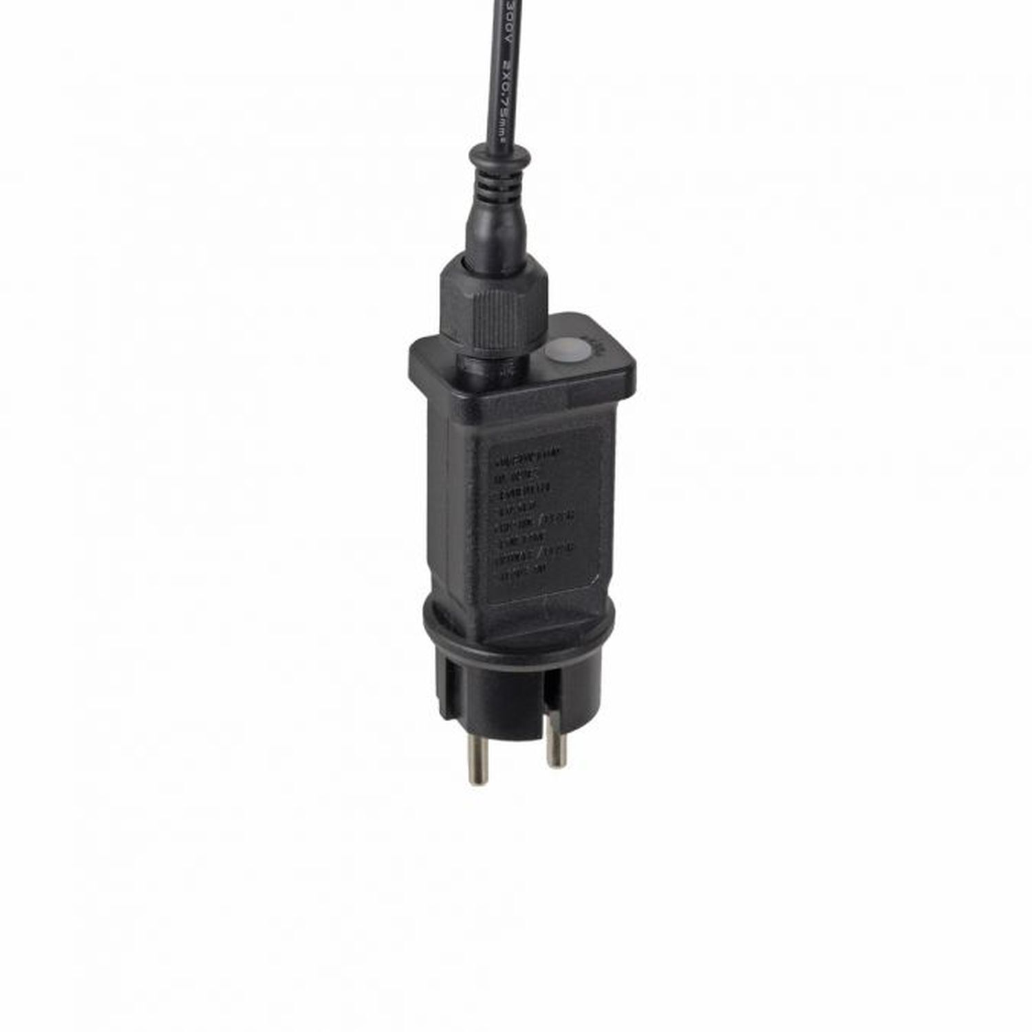 LED Wegeleuchte mit Erdspieß 2er Set 66 cm IP65 Schwarz Adapter, Elektronik, Stecker
