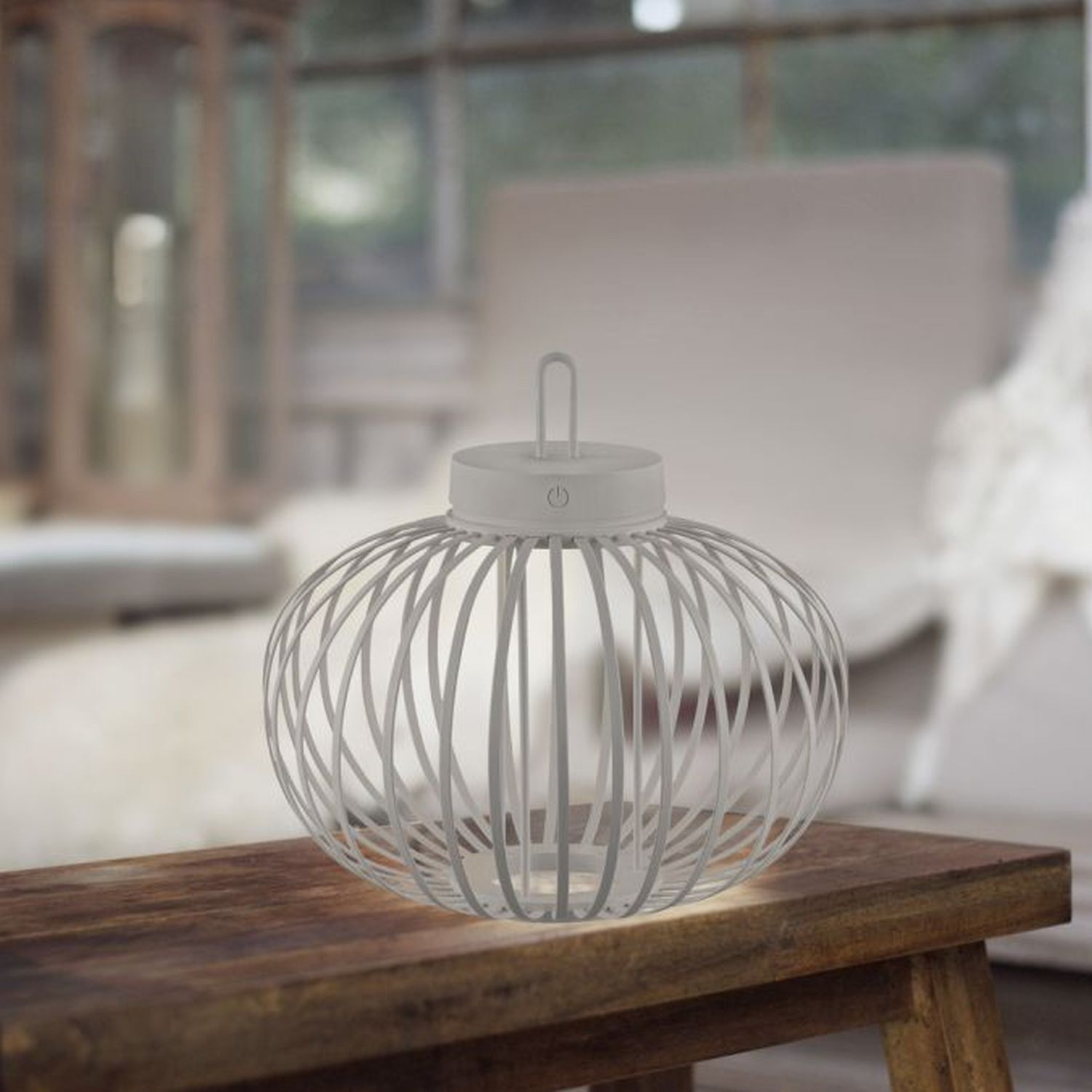 LED Akku Tischleuchte IP44 Schwarz dimmbar Touch 33 cm Lampe, Flasche, Kosmetik, Parfüm