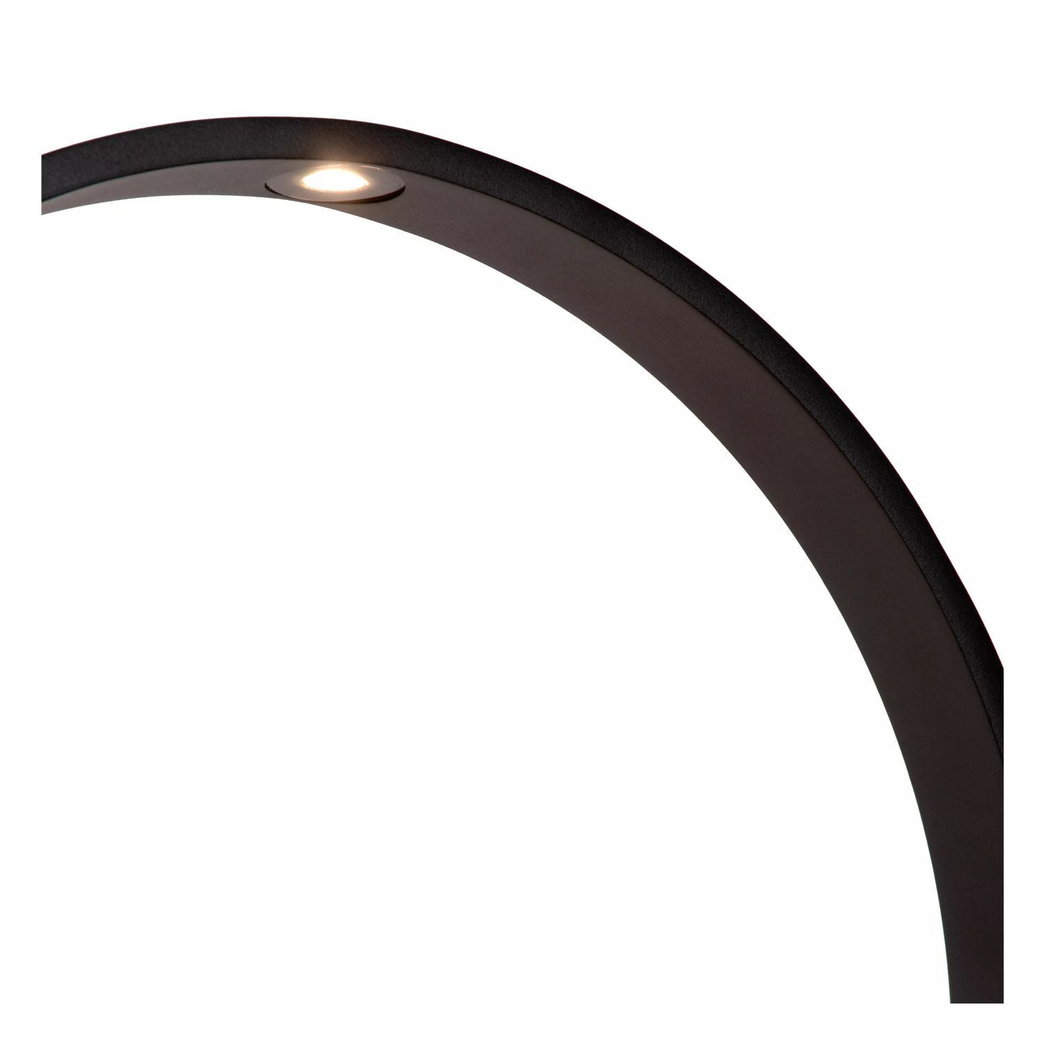 LED Dekoleuchte Aluminium Schwarz IP54 43,5 cm 3000 K Lampe