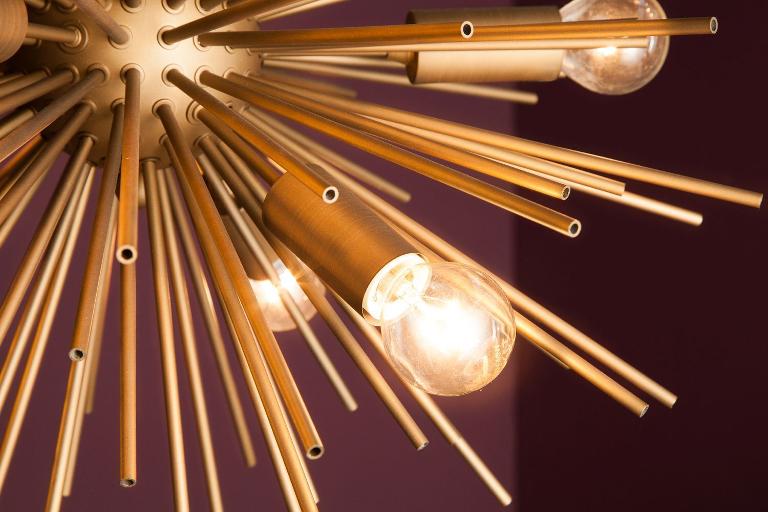 Suspension décorative en or artistique ISADIA Beleuchtung, Leuchter, Lampe, Licht