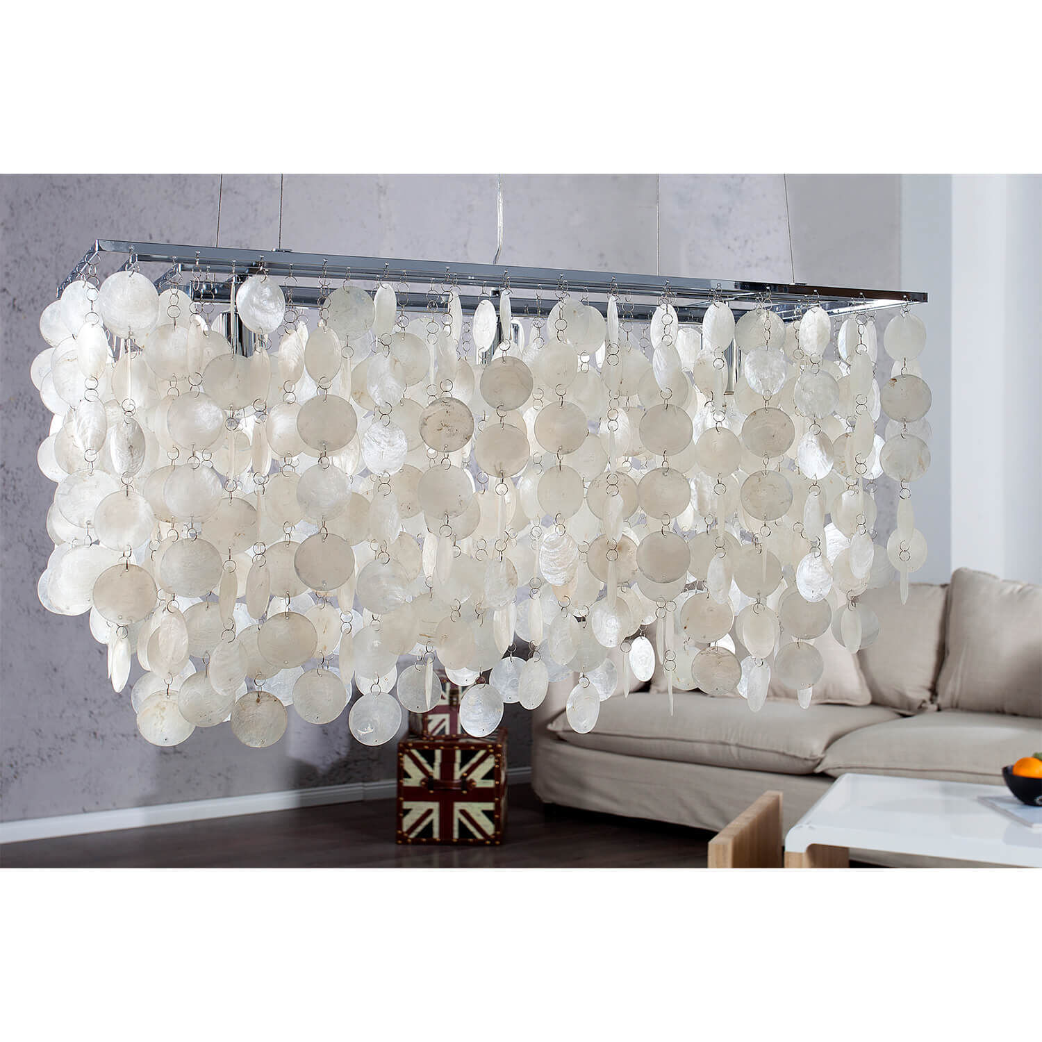 Wohnzimmer Leuchte Modern Perlmutt Lampe, Kronleuchter