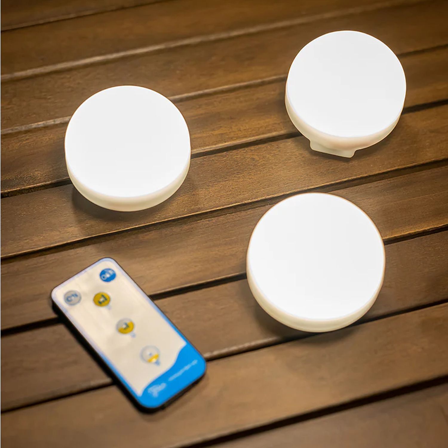 Lampe de camping LED Set de 3 batteries Crochet Aimant gradable IP54
