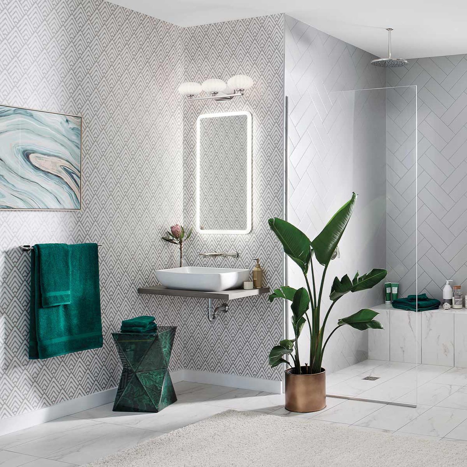 Becken, Drinnen, Badezimmer, Zimmer, Duscharmatur