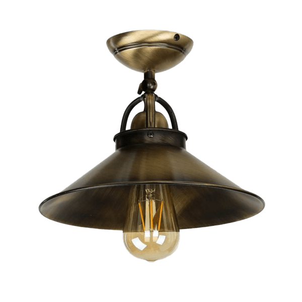 hängelampe, deckenleuchte, antiker bronzeschimmer, metall, offener glühlampe