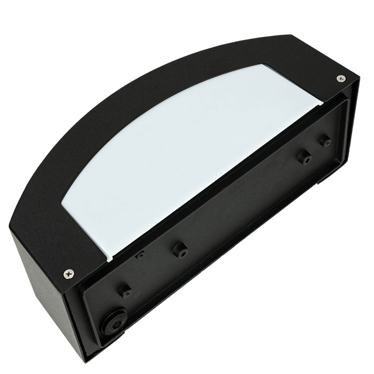 Wand Außenleuchte Schwarz Up Down Strahler E27 IP44 Elektronik