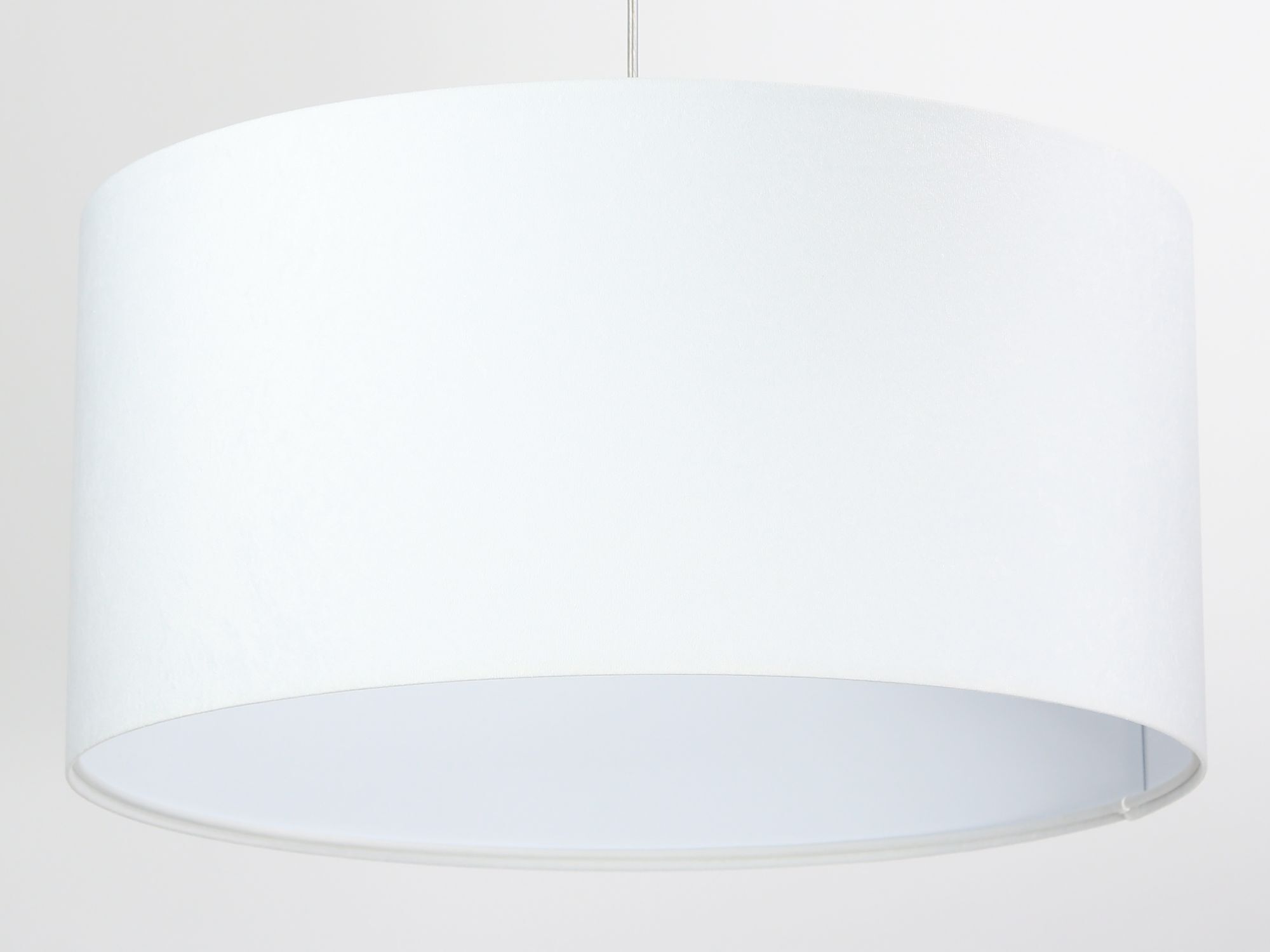 Hängeleuchte Esstisch Weiß Stoff Wohnzimmer Lampe, Deckenleuchte, Teller