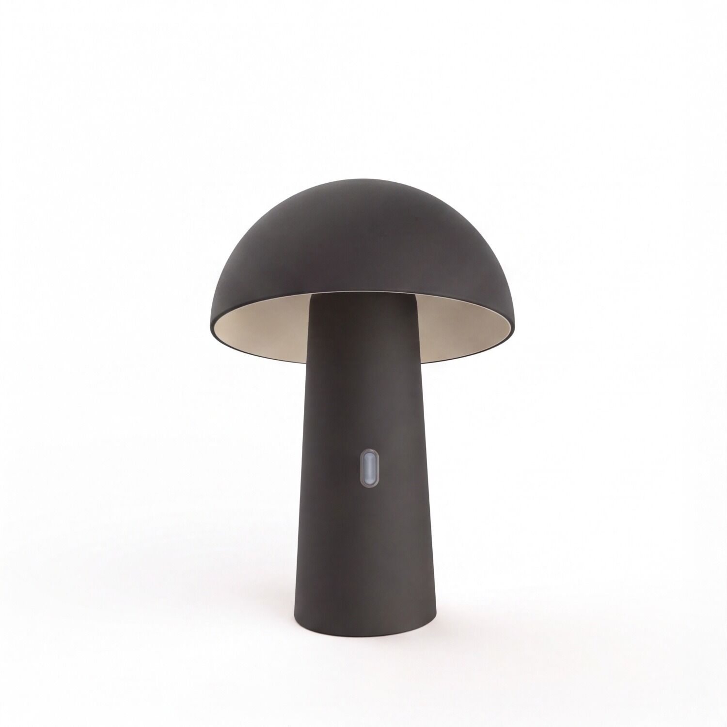 Tischlampe, LED-Lampe, Schwarz, Mushroom-Form, Basislampe