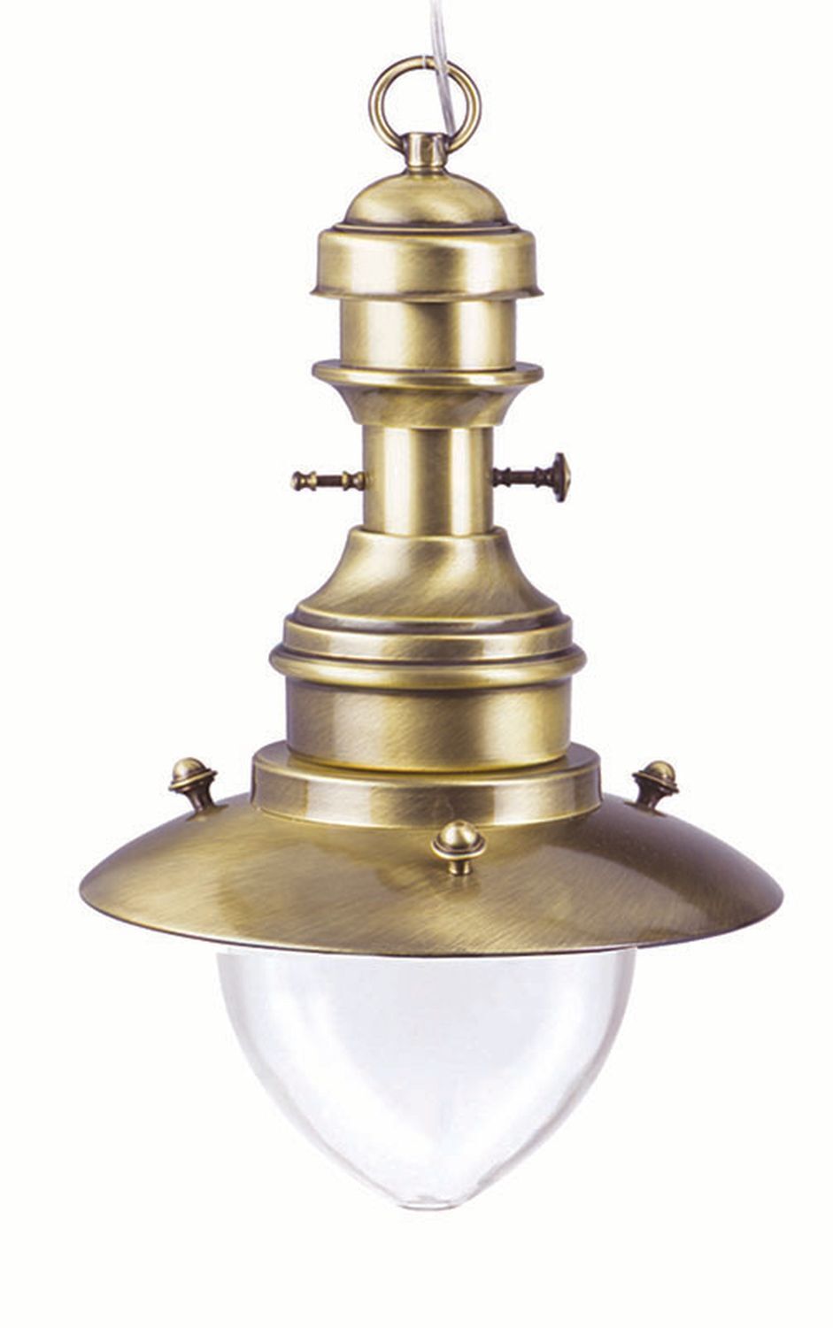 Lampe extérieure balcon laiton verre résistant aux intempéries IP43