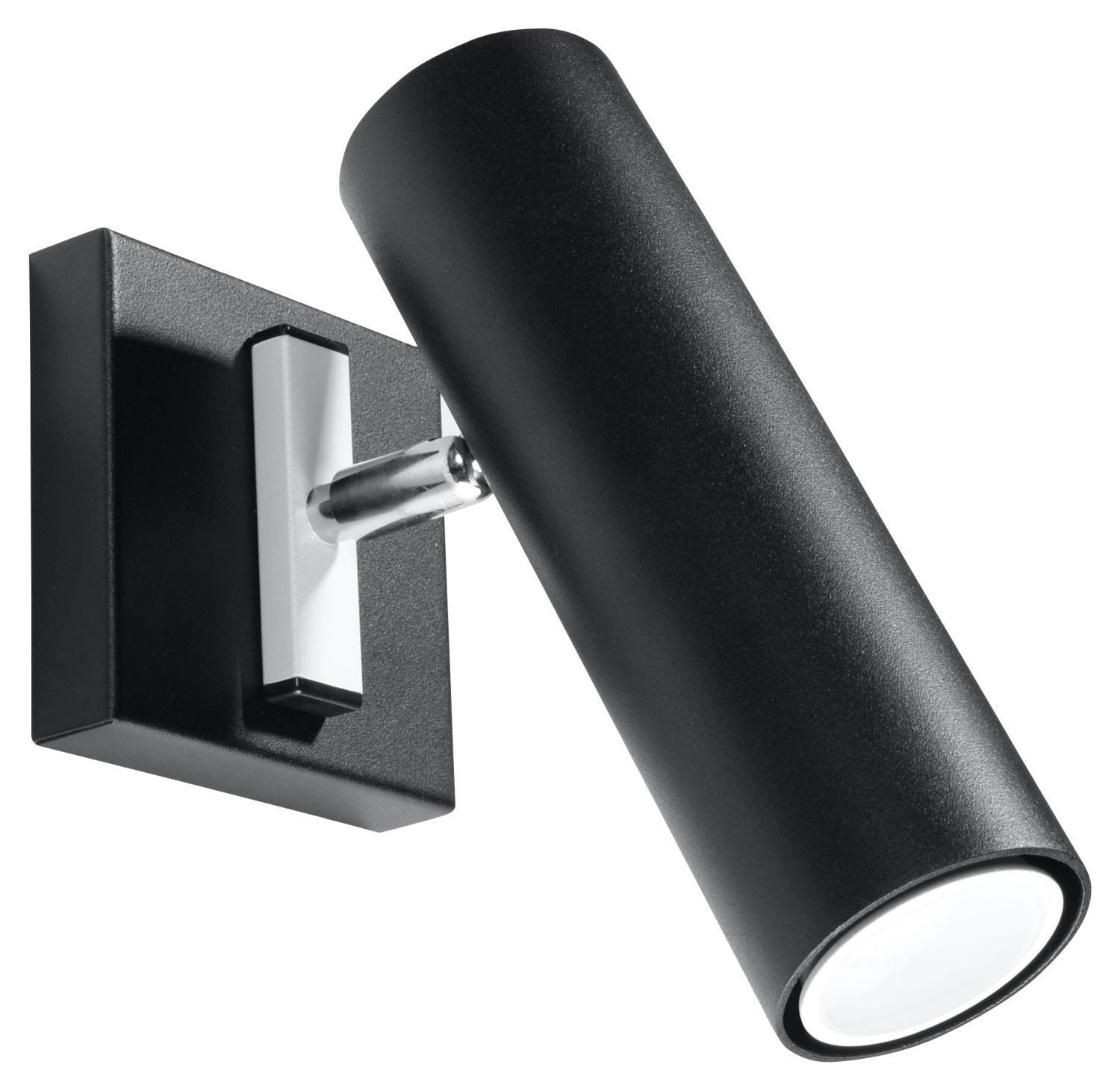 Spot Lampe Noir Métal pratique GU10 orientable