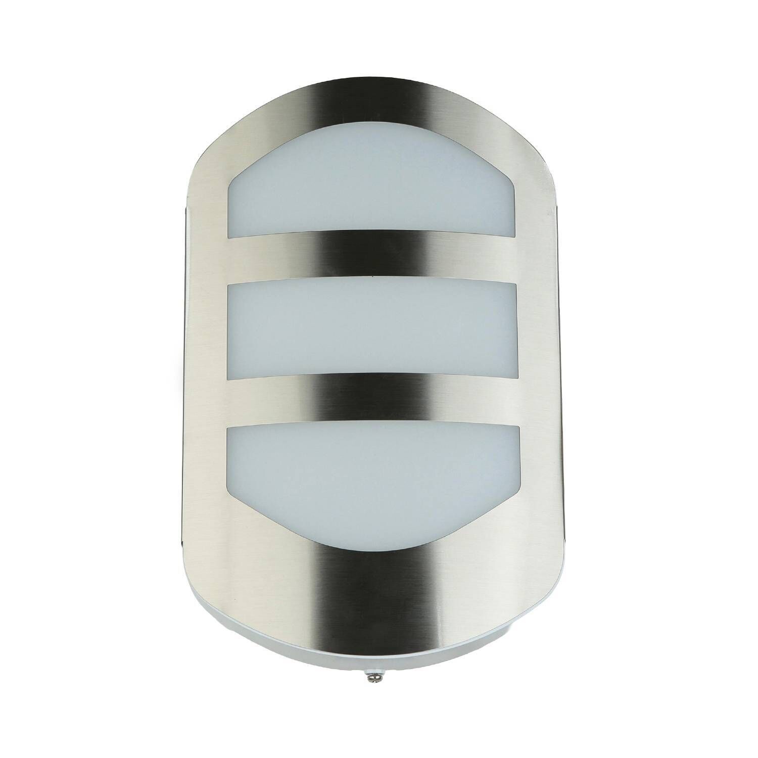 außenleuchte, Wandleuchte, Stahl, Aluminium, Grau