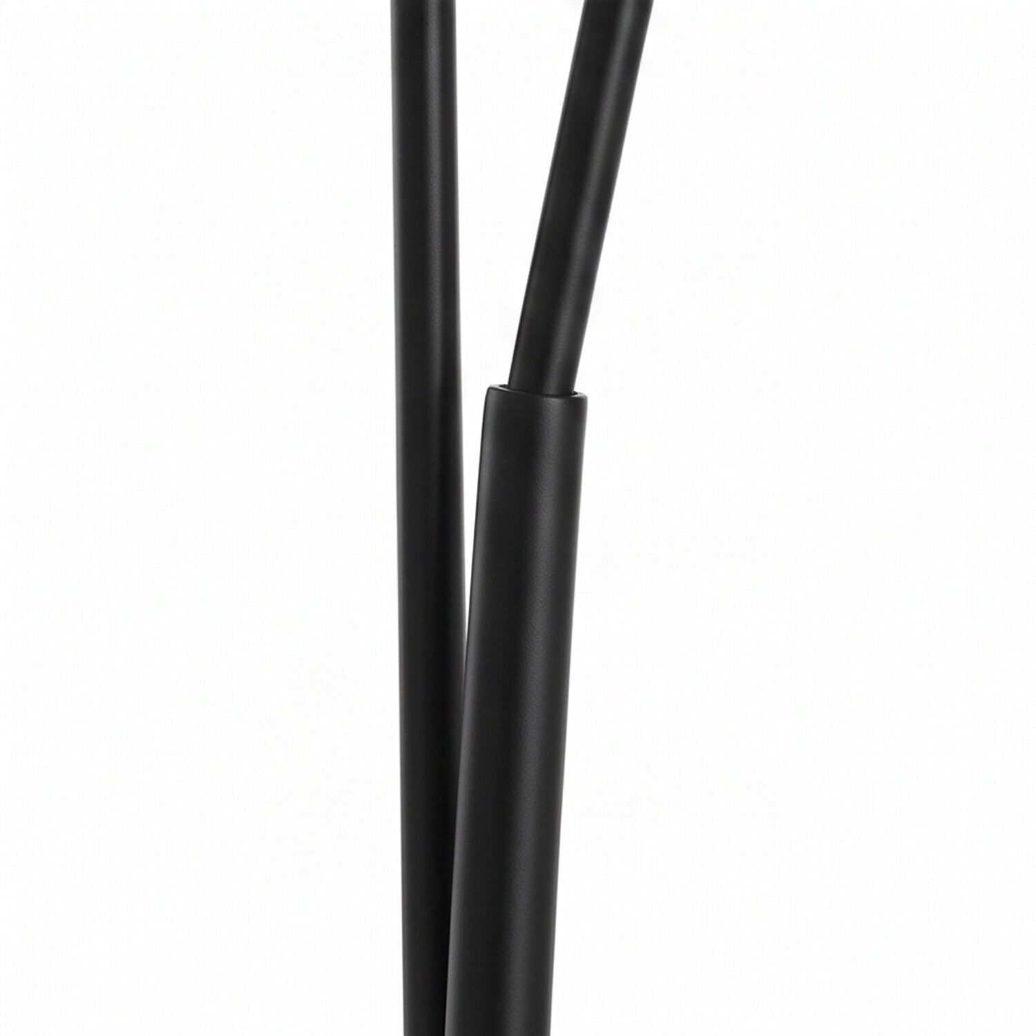 le67059-stehlampe-wohnzimmer-innen-kunststoff-metall-modern-2-flammig-gu10-ip20-schwarz-06 Stativ, Bein, Schwarz, Gummi/PVC, soft touch