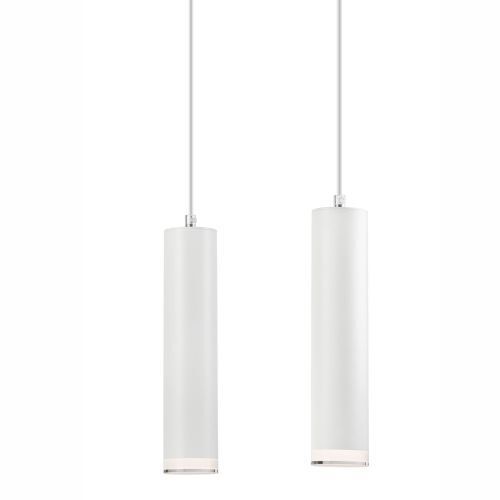 Blanc Lampe suspendue Aluminium Moderne Salle à manger