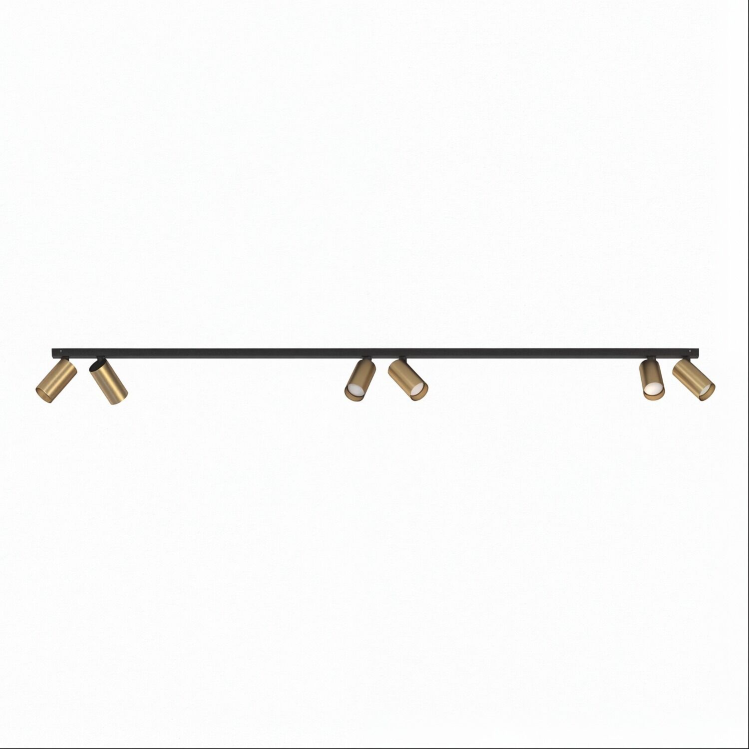 le67070-deckenstrahler-arbeitszimmer-flur-wohnzimmer-kueche-innen-metall-messing-modern-6-flammig-gu10-ip20-gold-03 Spots, Balkenleuchte, Spotlights, Gold, Schwarz