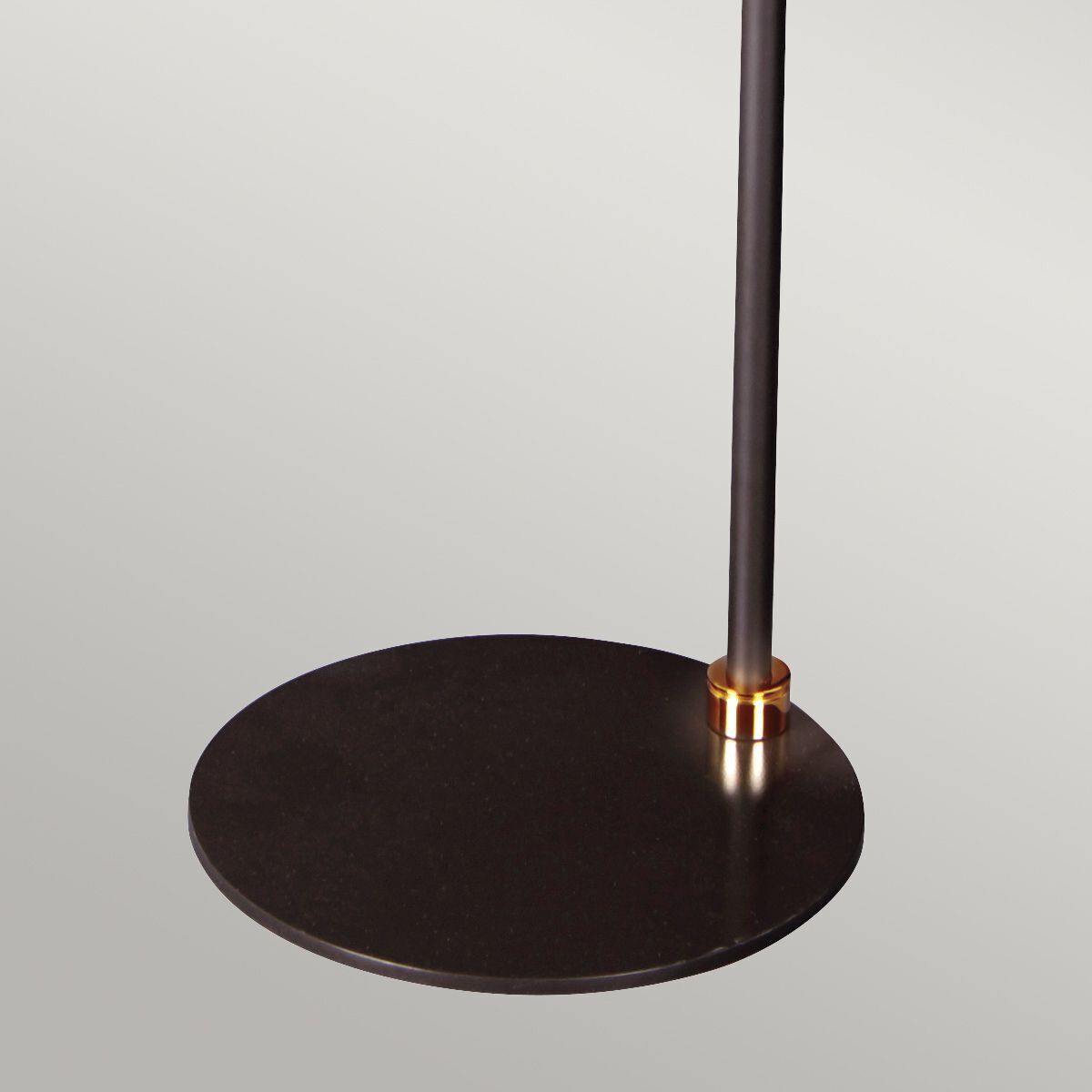 Tischlampe, Lampenfuß, Metall, dunkelbraun, Standleuchte
