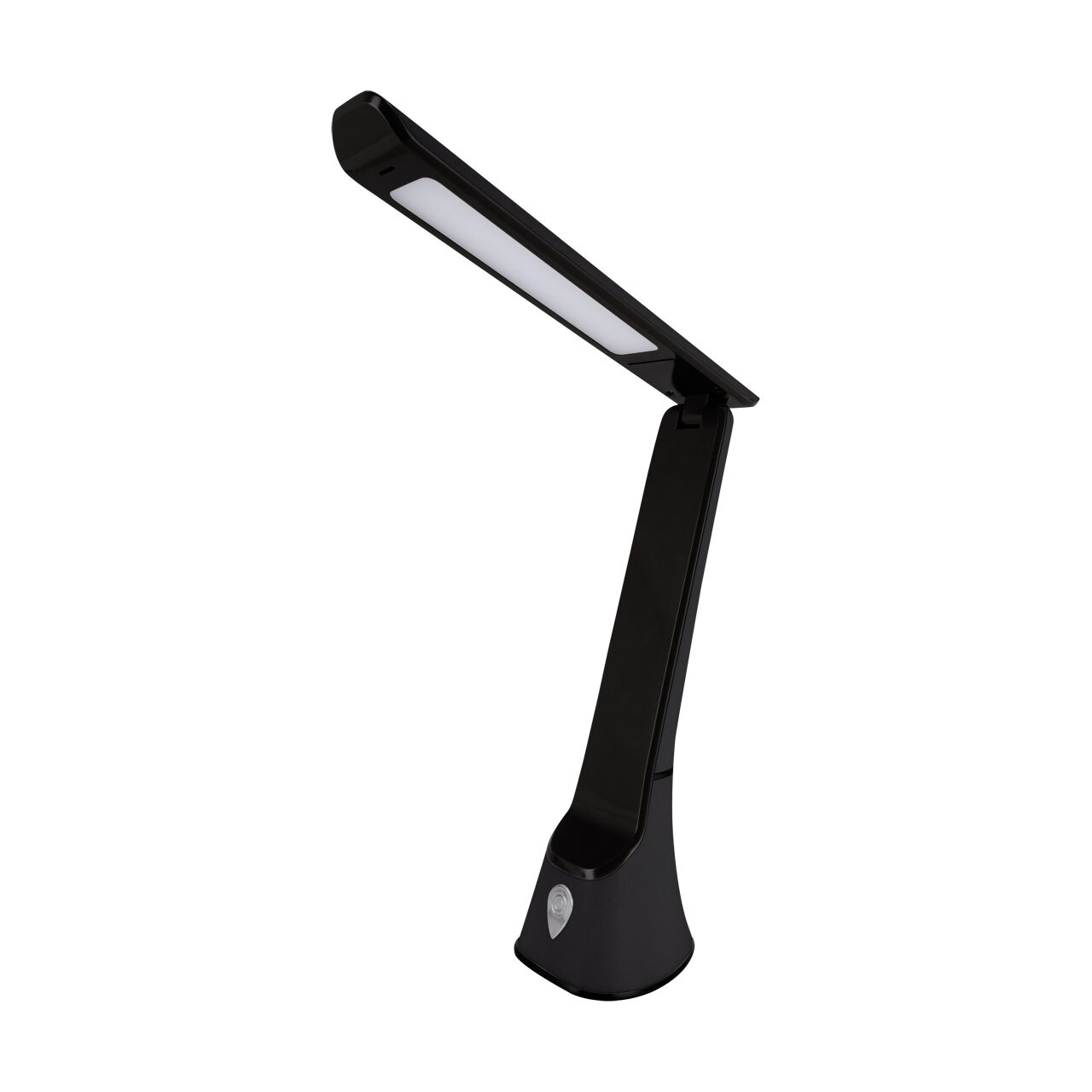 Lampe de bureau LED noire 29,5 cm avec variateur de couleur Lampe, Tischlampe, Klinge, Rasiermesser, Waffe