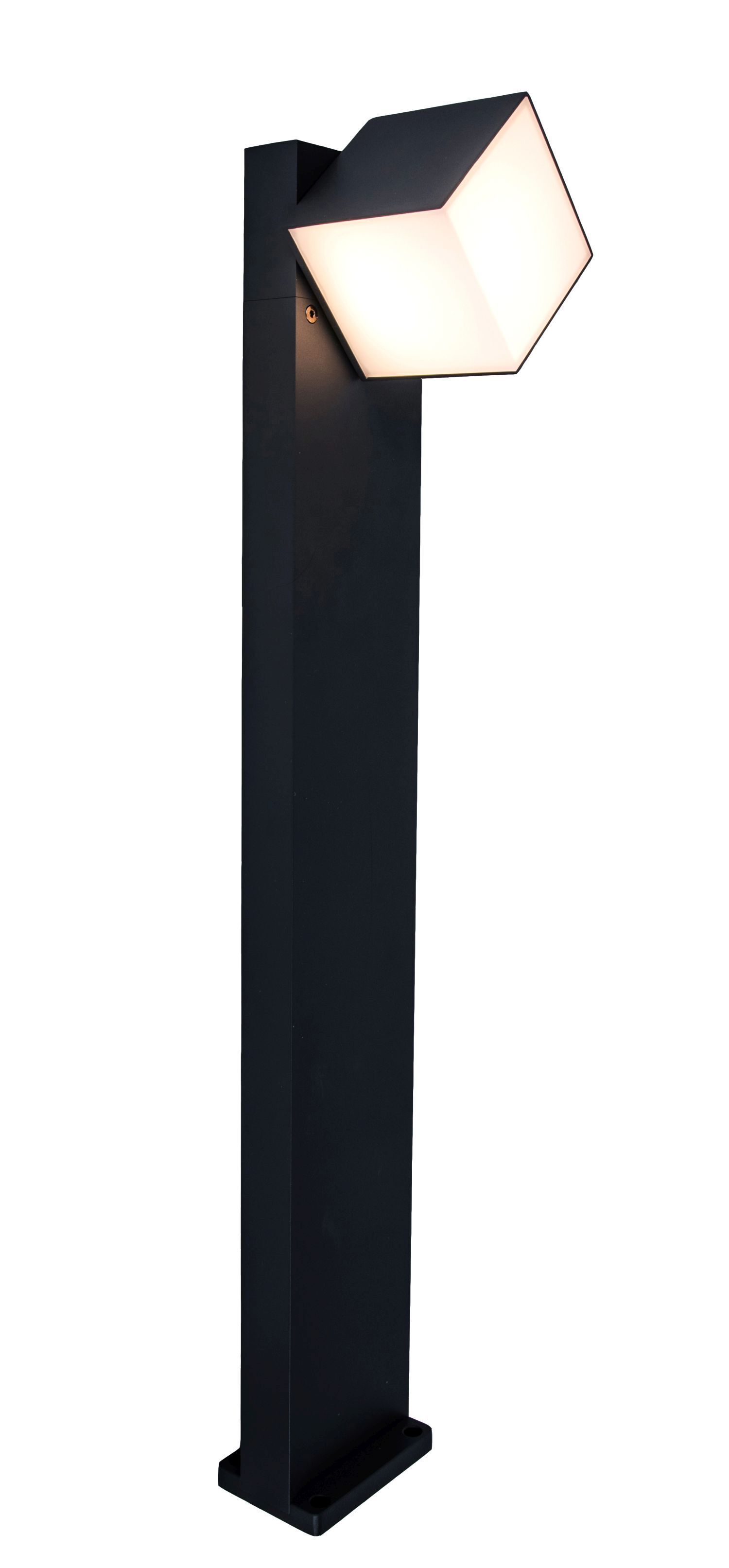 LED Wegeleuchte Schwarz IP54 500 lm 3000 K beweglich