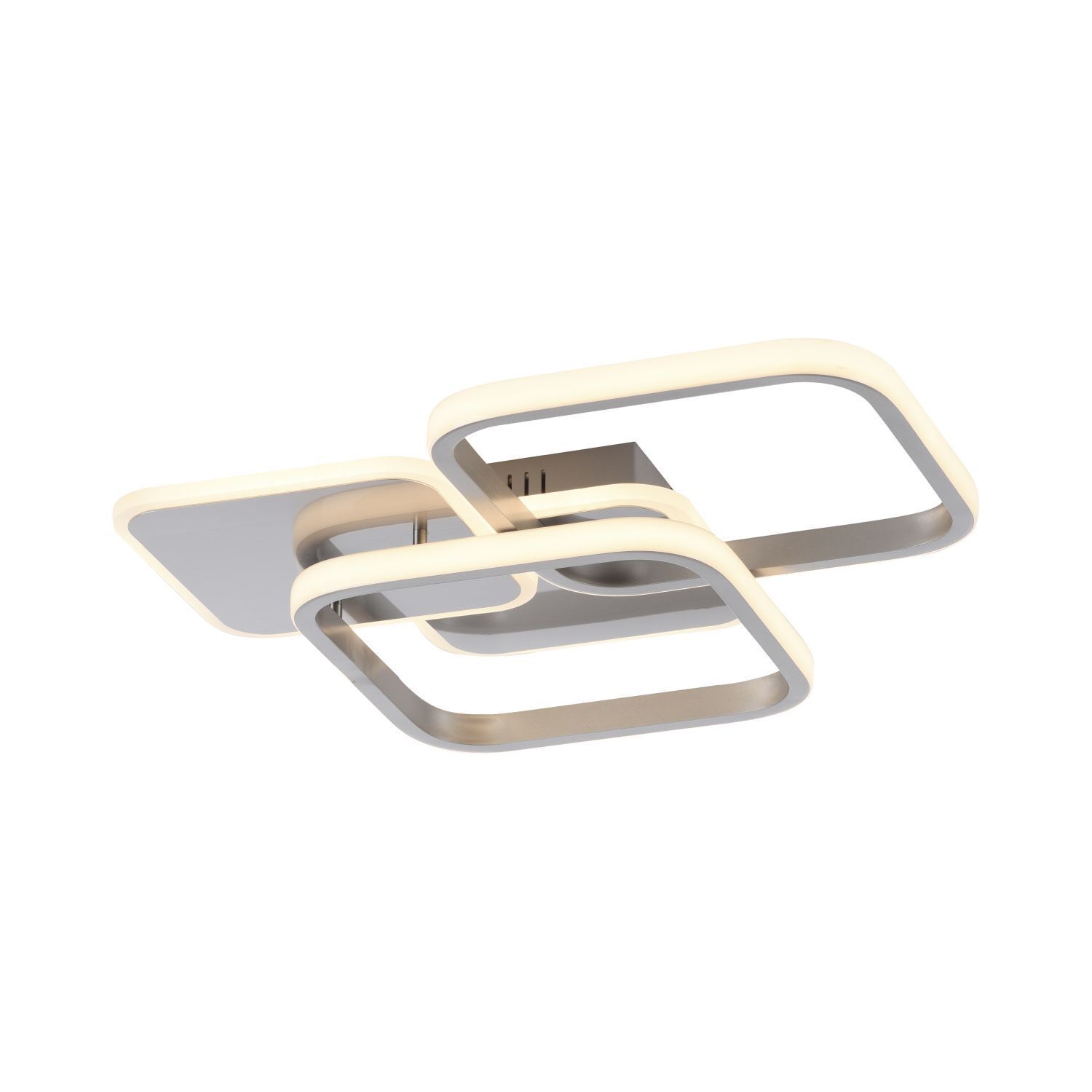 LED Deckenlampe Metall in Stahl 3000 K 4700 lm stilvoll Zubehor, Schnalle, Krippe, Mobiliar, Bett für Säuglinge