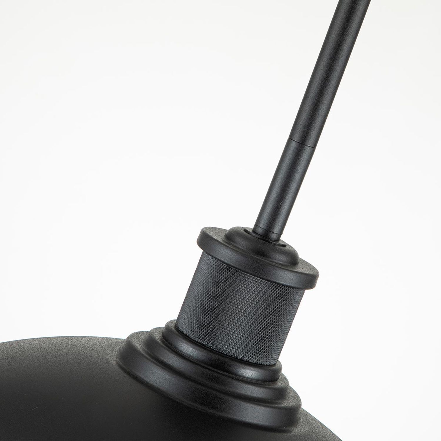 Deckenlampe außen verstellbar max. 1,3 m Schwarz E27 IP44 Elektrisches Gerät, Mikrophon, Rauchrohr