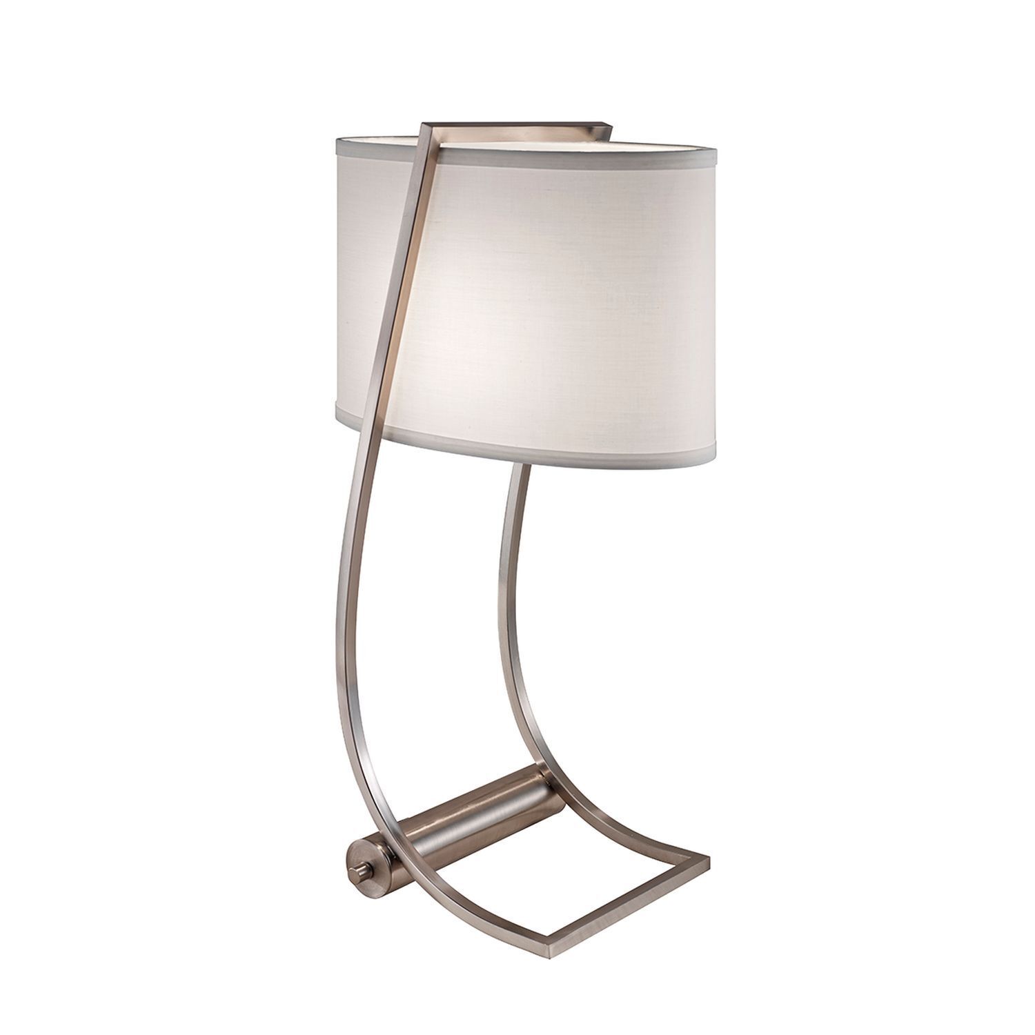 Tischlampe FEDELE Creme H:62cm Modern Bodenlampe