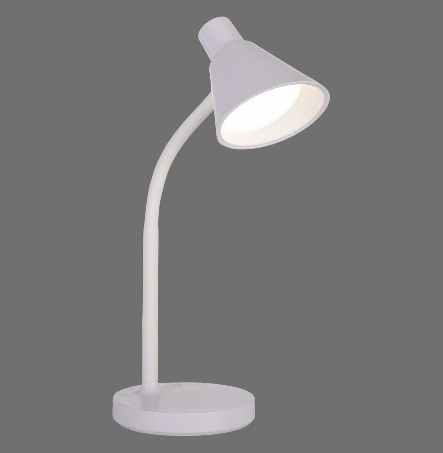 Lampe de bureau LED Métal 38 cm Blanc 600 lm Moderne