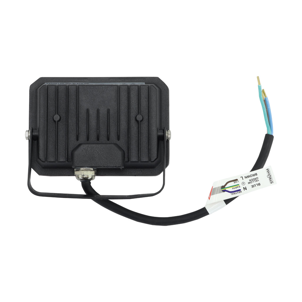 LED Flutlicht Strahler außen IP65 B: 8 cm 4200 K 1140 lm hell Adapter, Elektronik