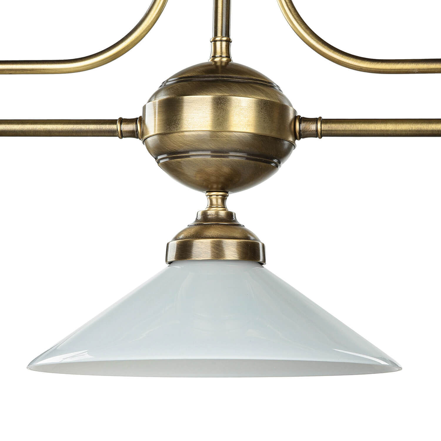 Jugendstil Profi Billardtischlampe E27 Weiß Esszimmer Leuchte, Lampe, Deckenventilator, Elektrisches Gerät, Kronleuchter