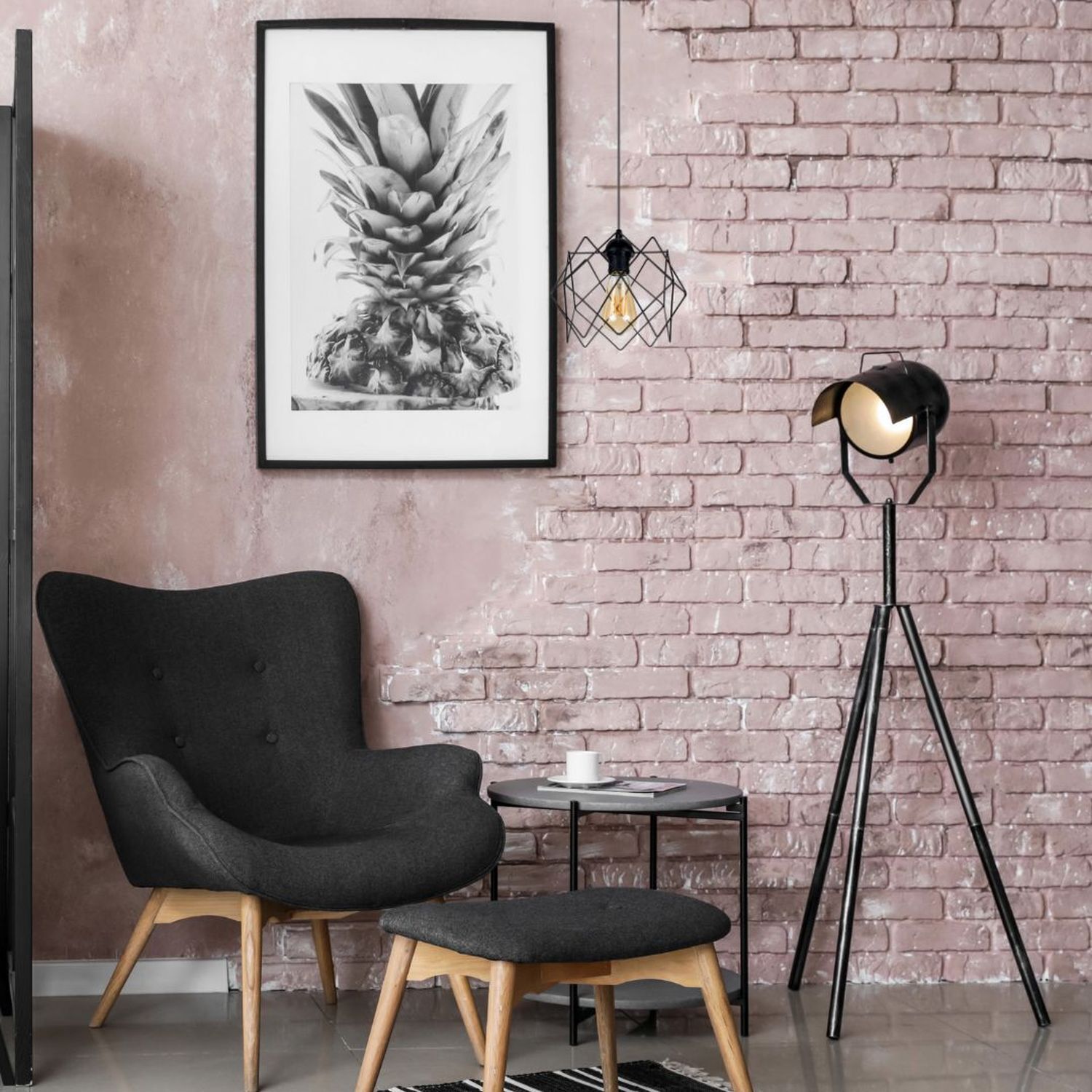 Lampe, Stuhl, Mobiliar, Stehlampe, Schreibtisch