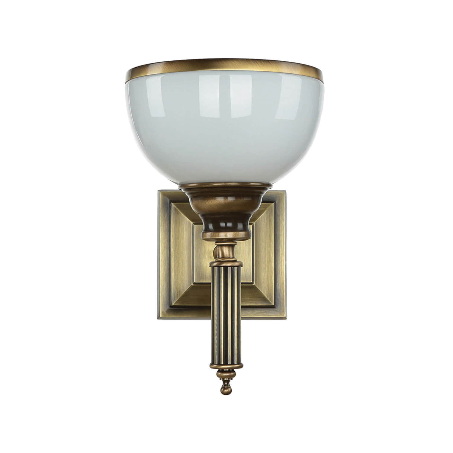 Wandleuchte in Messing antik MARLOW Wandlampe Flur