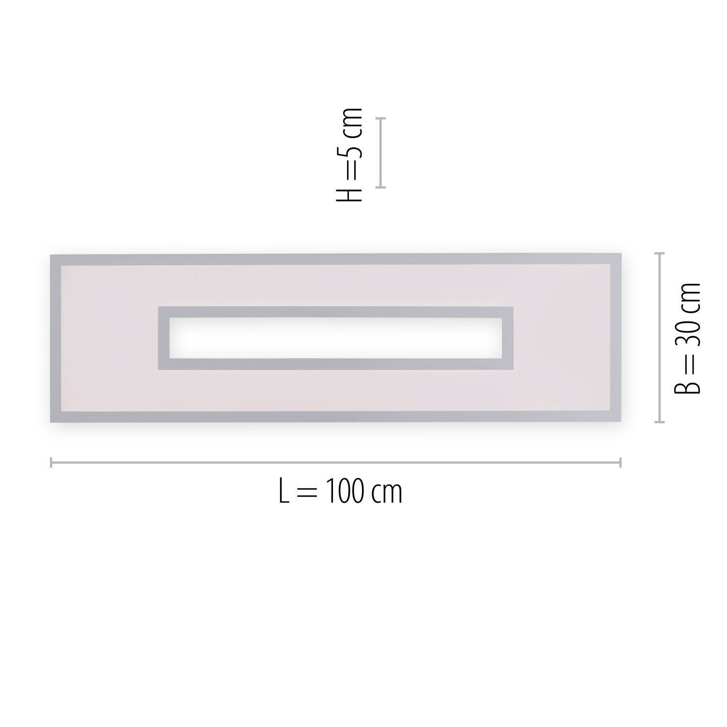 LED Deckenlampe Weiß RGB Licht dimmbar 2700-5000 K 34 W