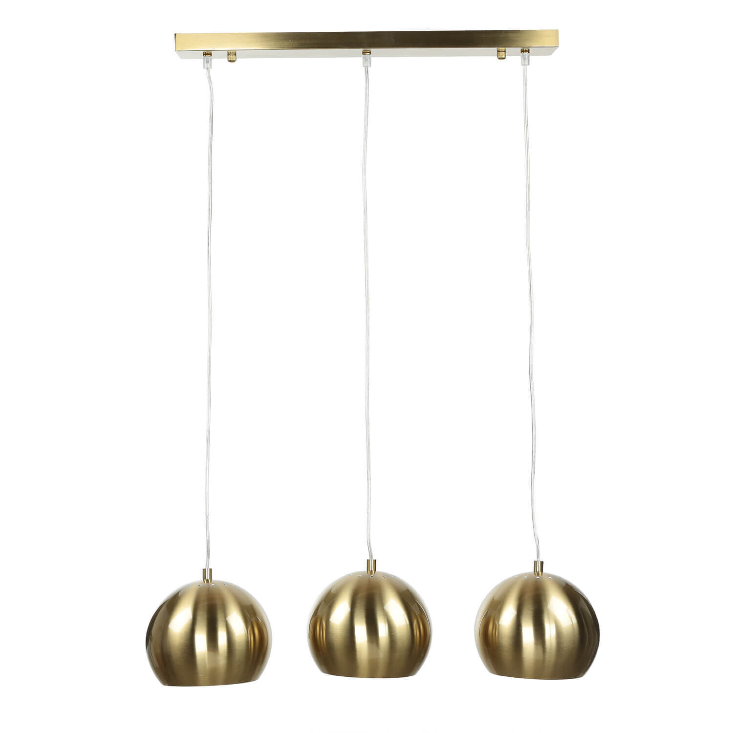 Glanzvolle Hängelampe MIRRI Gold Retro Esstisch