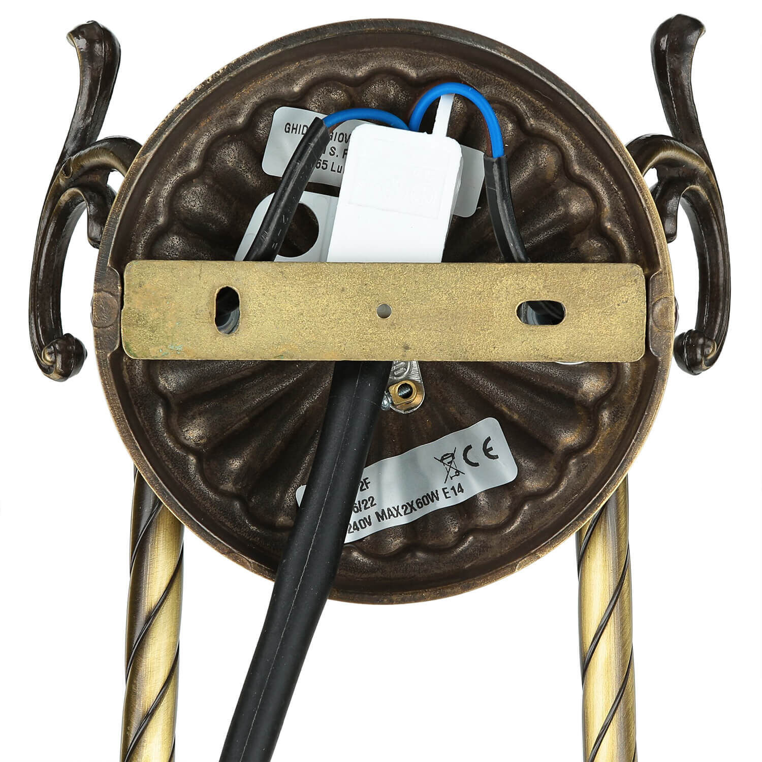 Jugendstil Wandlampe Bronze Hell Jugendstil Wandlampe Bronze Hell