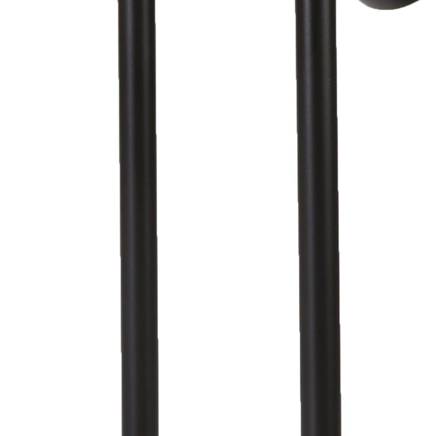 Lampe de table métal 45 cm GU10 noir orientable