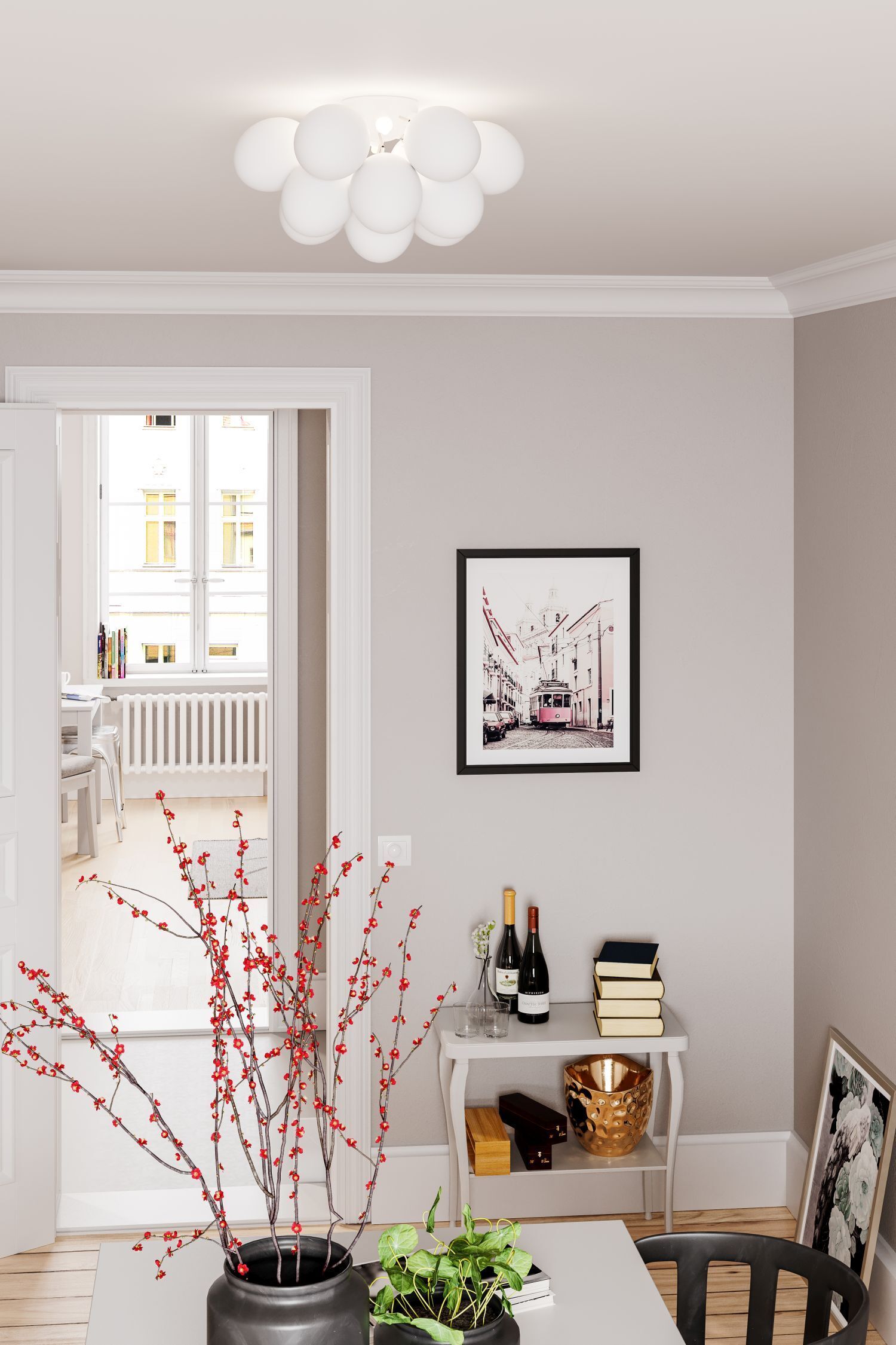 Innenarchitektur, Blume, Blumen-Arrangement, Gemälde, Tabelle