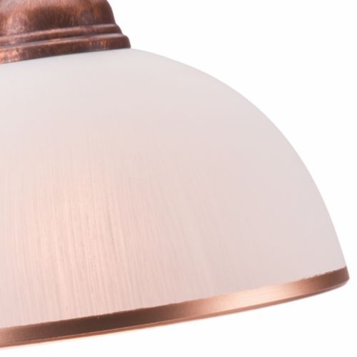 Elégante lampe de table KALONA brun Art Nouveau 49cm