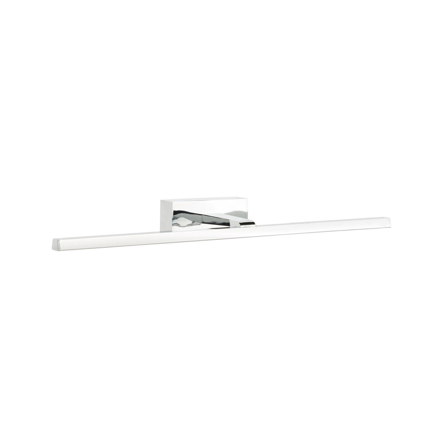 Lampe à tableau LED aluminium de style L:89,5 cm en chrome