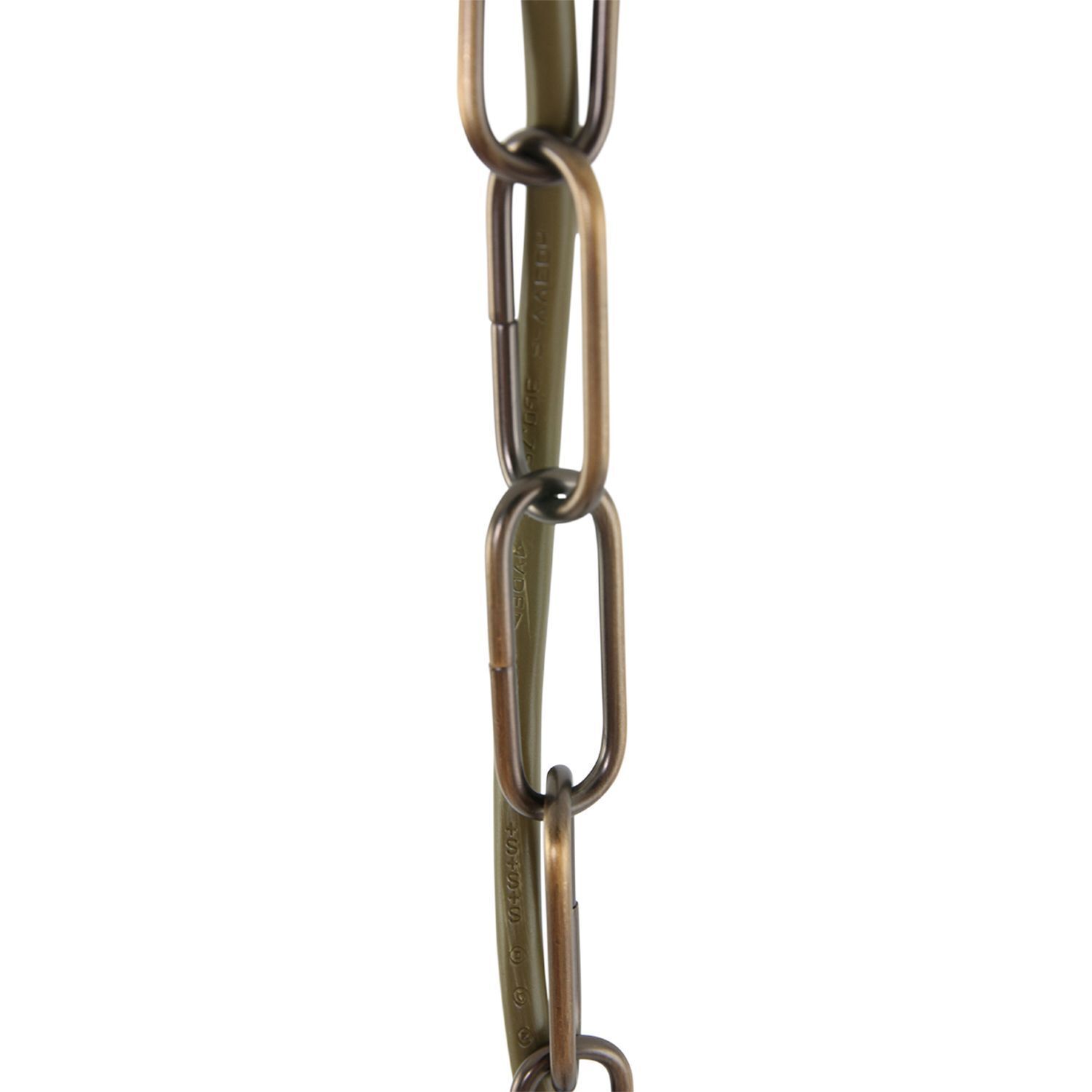Lampe à suspendre verre métal en bronze L:23 cm E14 élégant