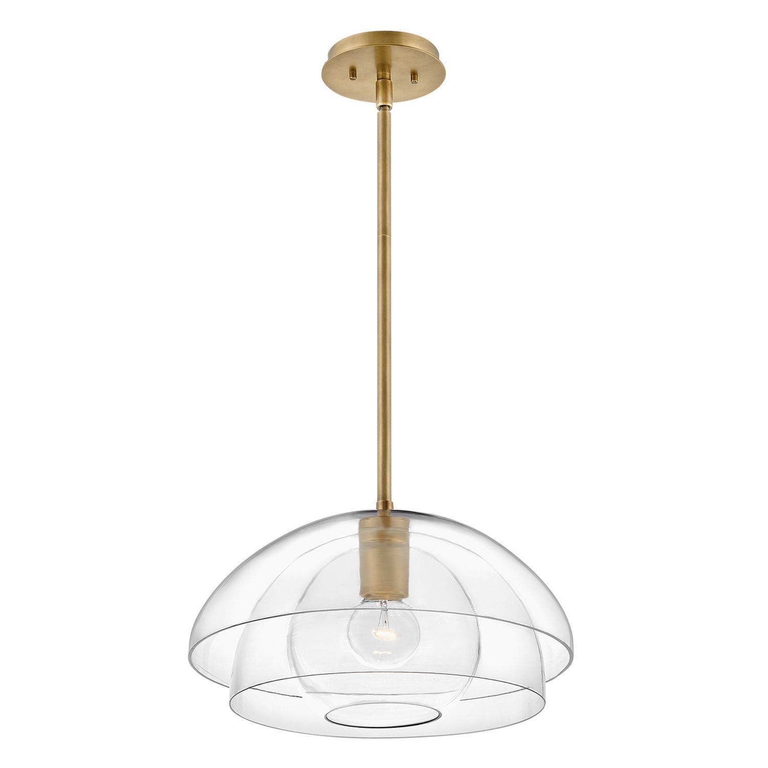 Suspension table à manger verre Ø 40,7 cm H : max. 106,6 cm E27
