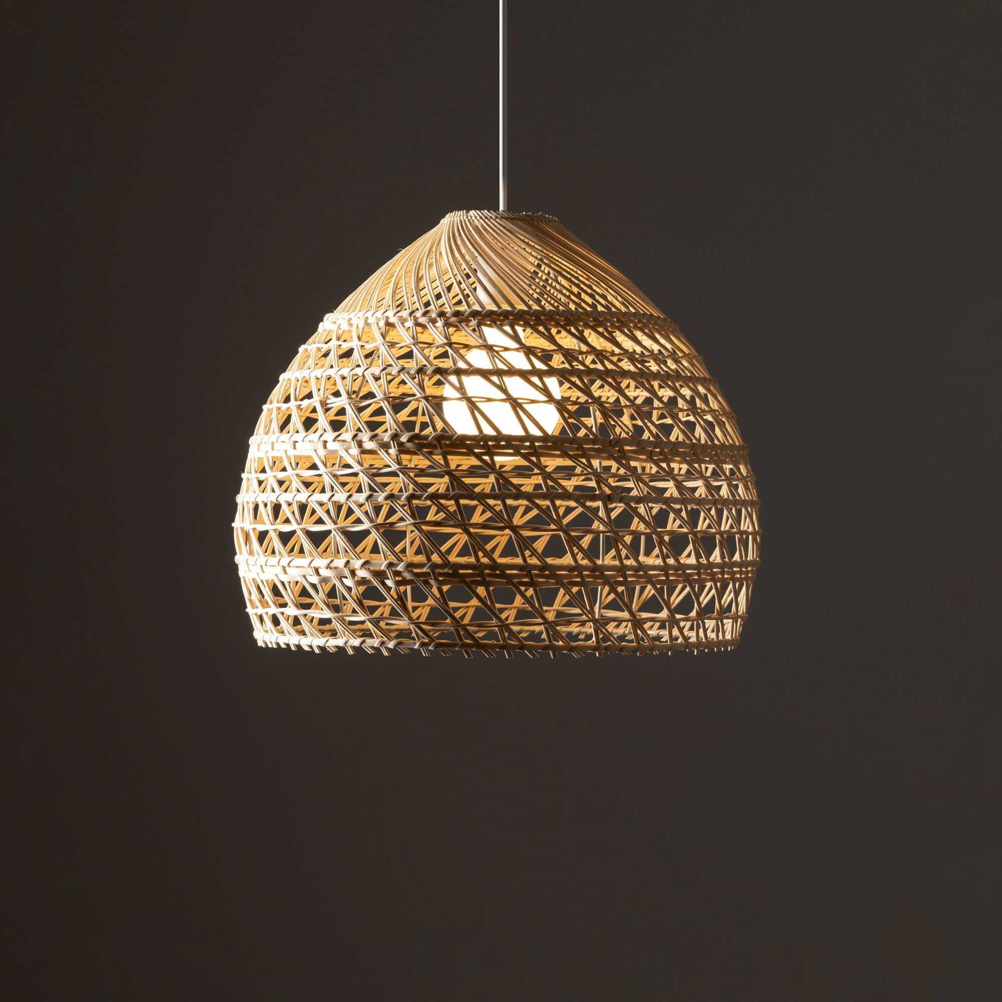 hängelampe, korblampe, rattan, licht, lampenschirm