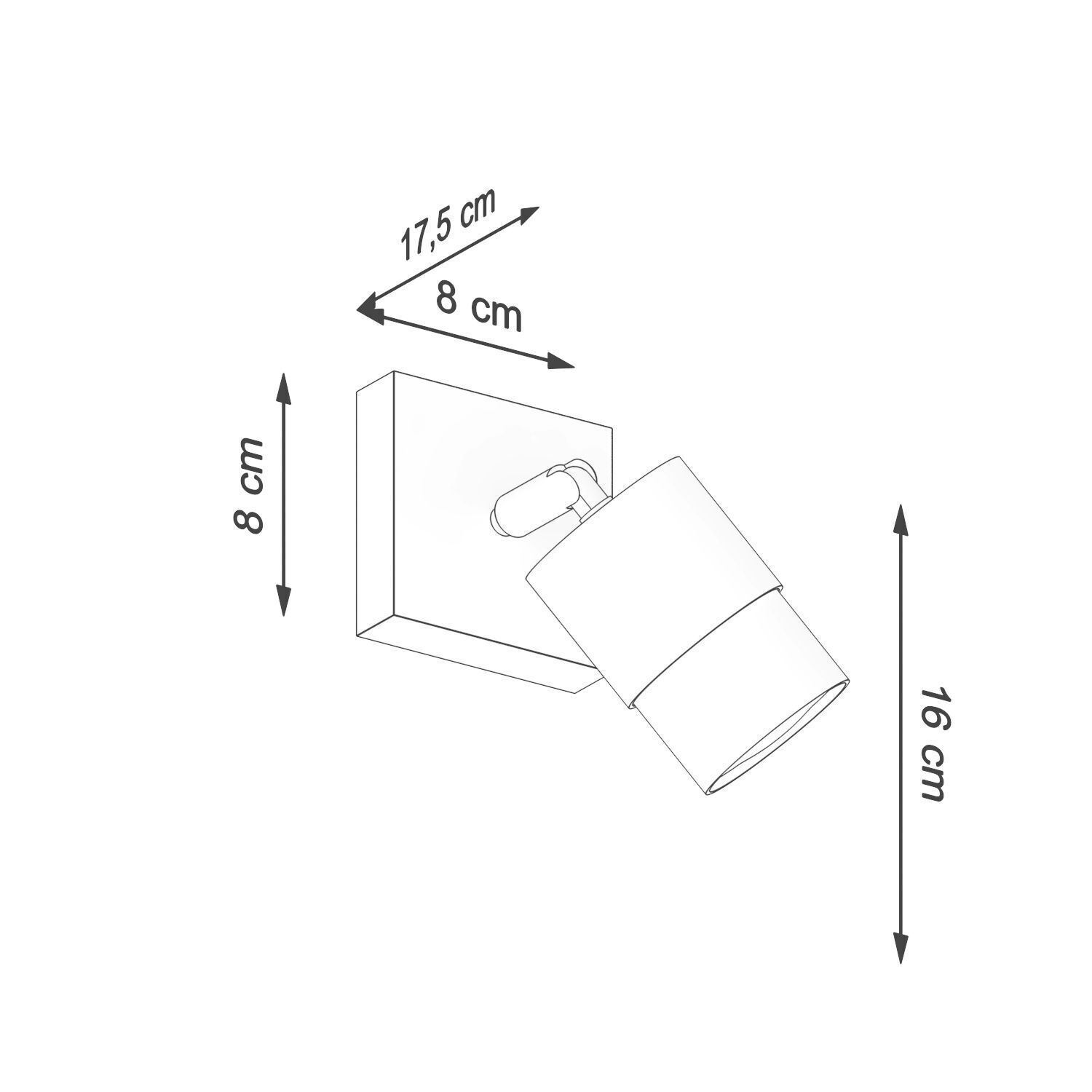 Wandleuchte Schwarz Gold Metall Modern verstellbar Adapter, Elektronik, Diagramm, Handlung