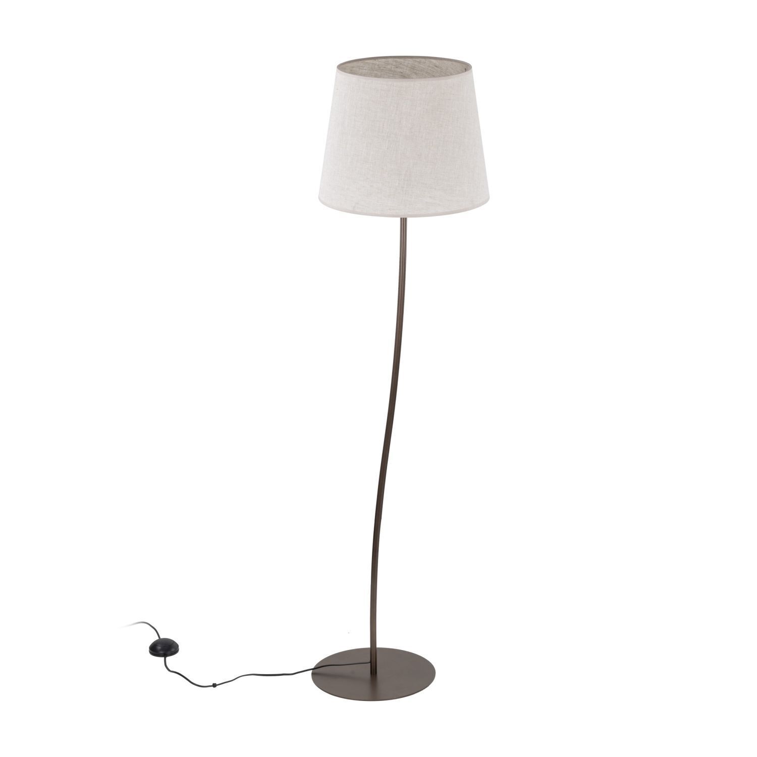 Lampadaire chambre d'enfant 150 cm tissu métal E27 PARKER