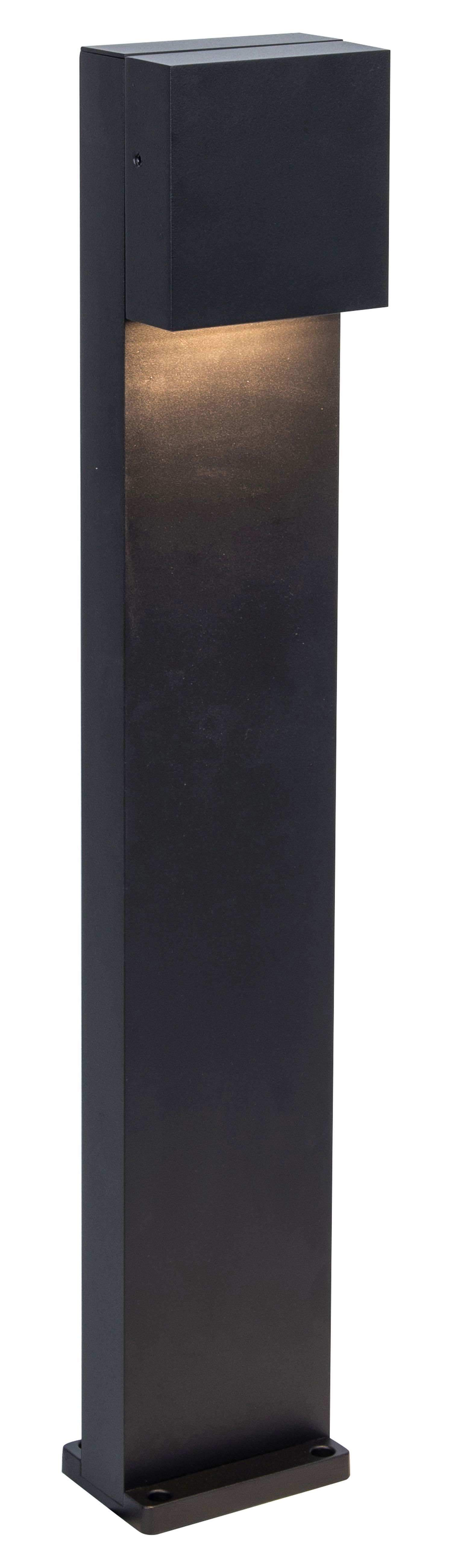 Lampadaire LED extérieur noir IP54 10 W 65 cm aluminium