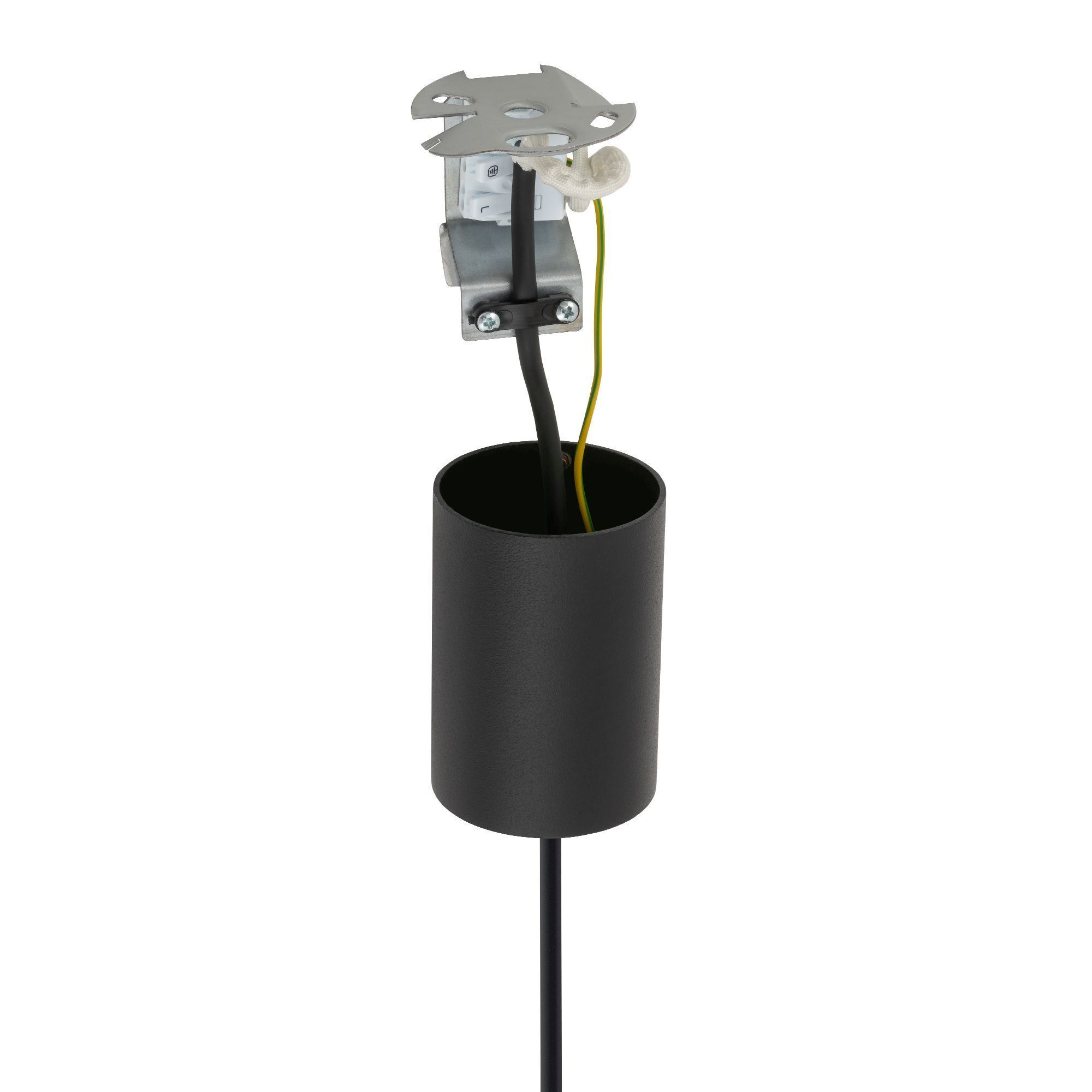 haengelampe-glaslampe-pendelleuchte-messing-torra-1x-gu10-max.-10w-schwarz-transparent-messing-modern-le55482-03 lampenfassung, LED, stativ, kabel, metall