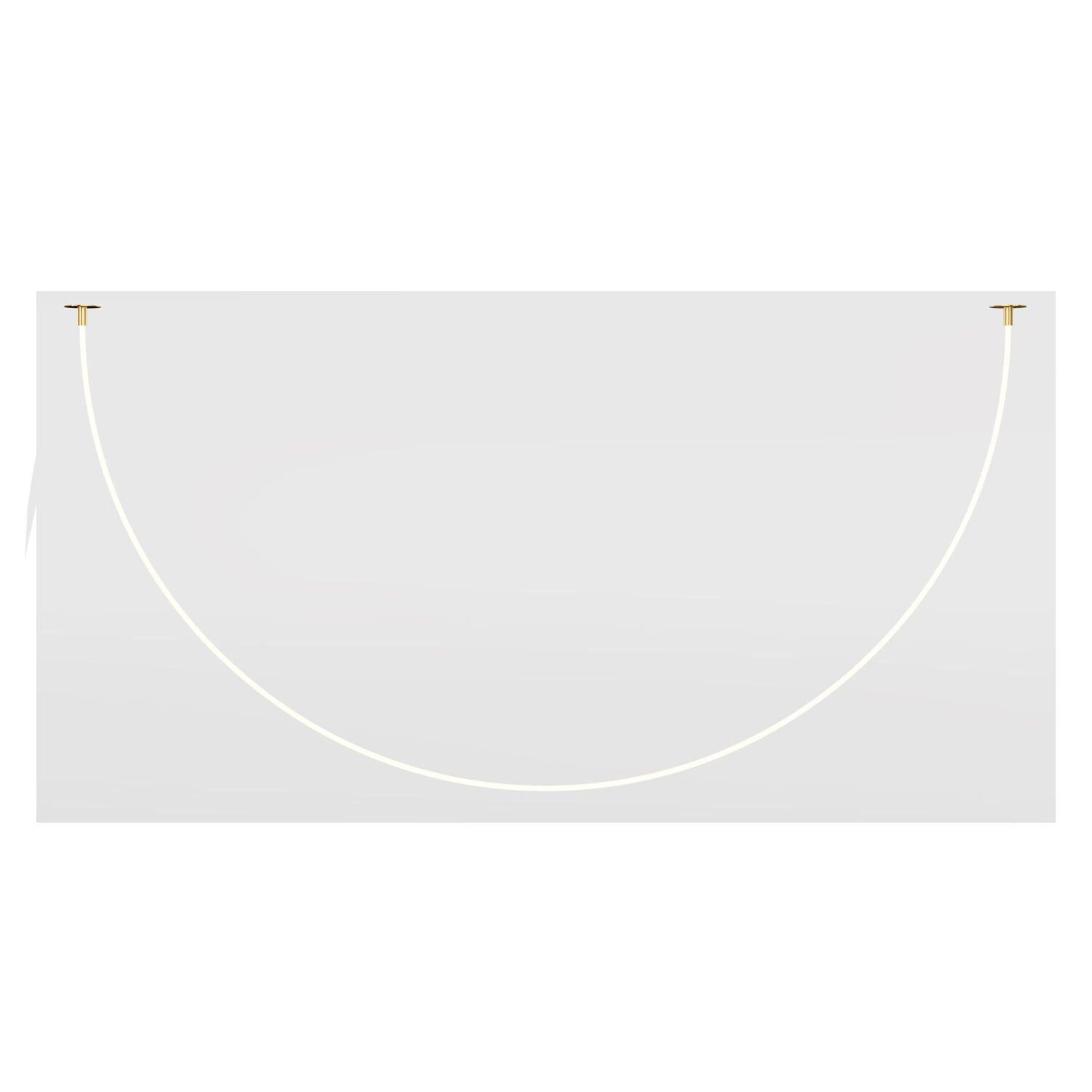 LED Pendelleuchte Aluminium in Gold Weiß 2200 lm Modern