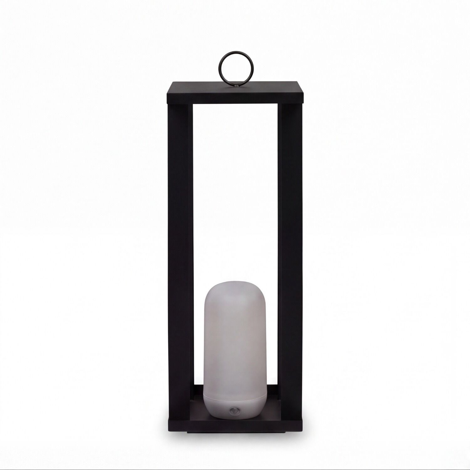 126751-led-aussenlampe-akku-dimmer-fernbedienung-ip54-2000-k-50-cm-hoch-schwarz-weiss-eckig-modern-kabellos-tragbar-aussen-tischlampe-gartenlaterne-1 Laterne, Lampenschirm, Stahlrahmen, Grau, Kerzenlicht