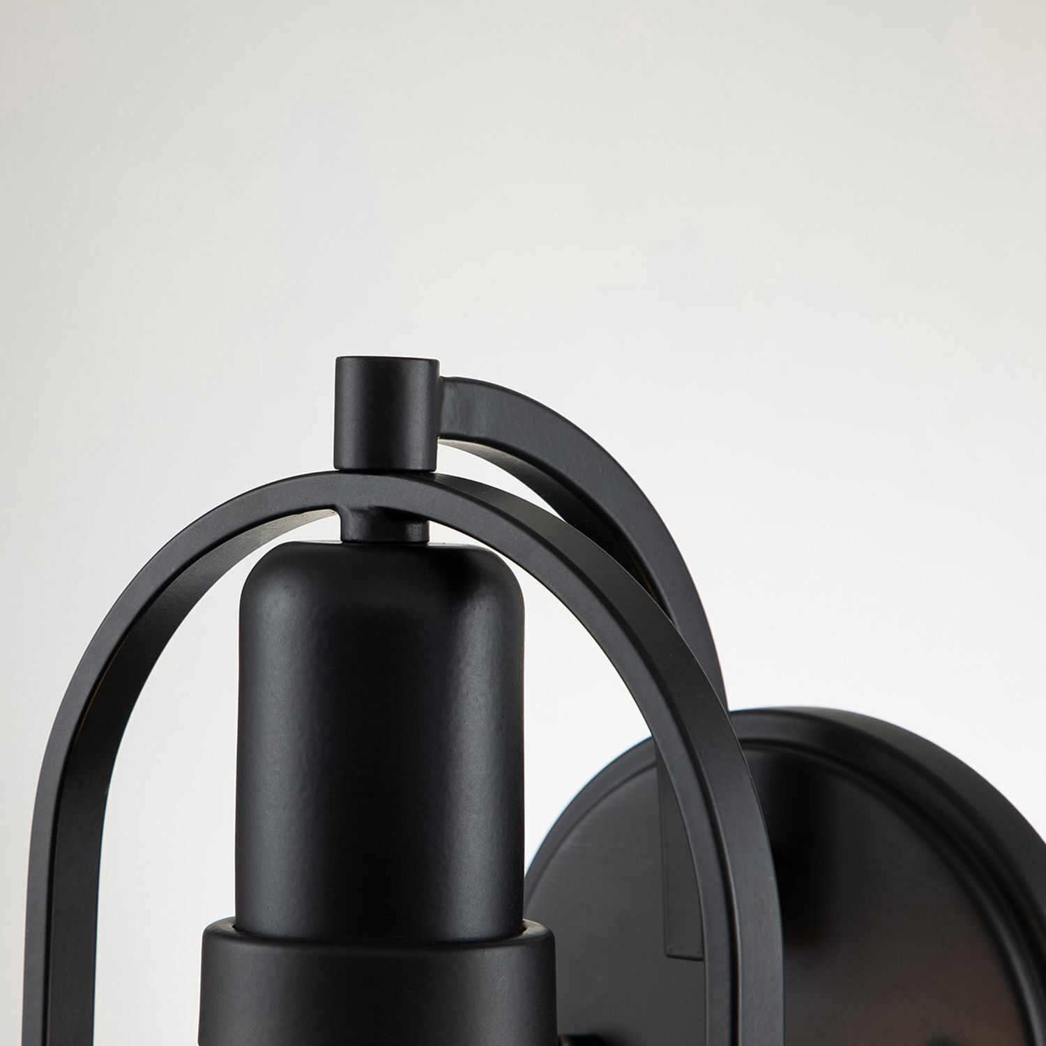 Wandleuchte Metall Glas 23,3 cm hoch Schwarz Weiß E27 Wandleuchte Metall Glas 23,3 cm hoch Schwarz Weiß E27