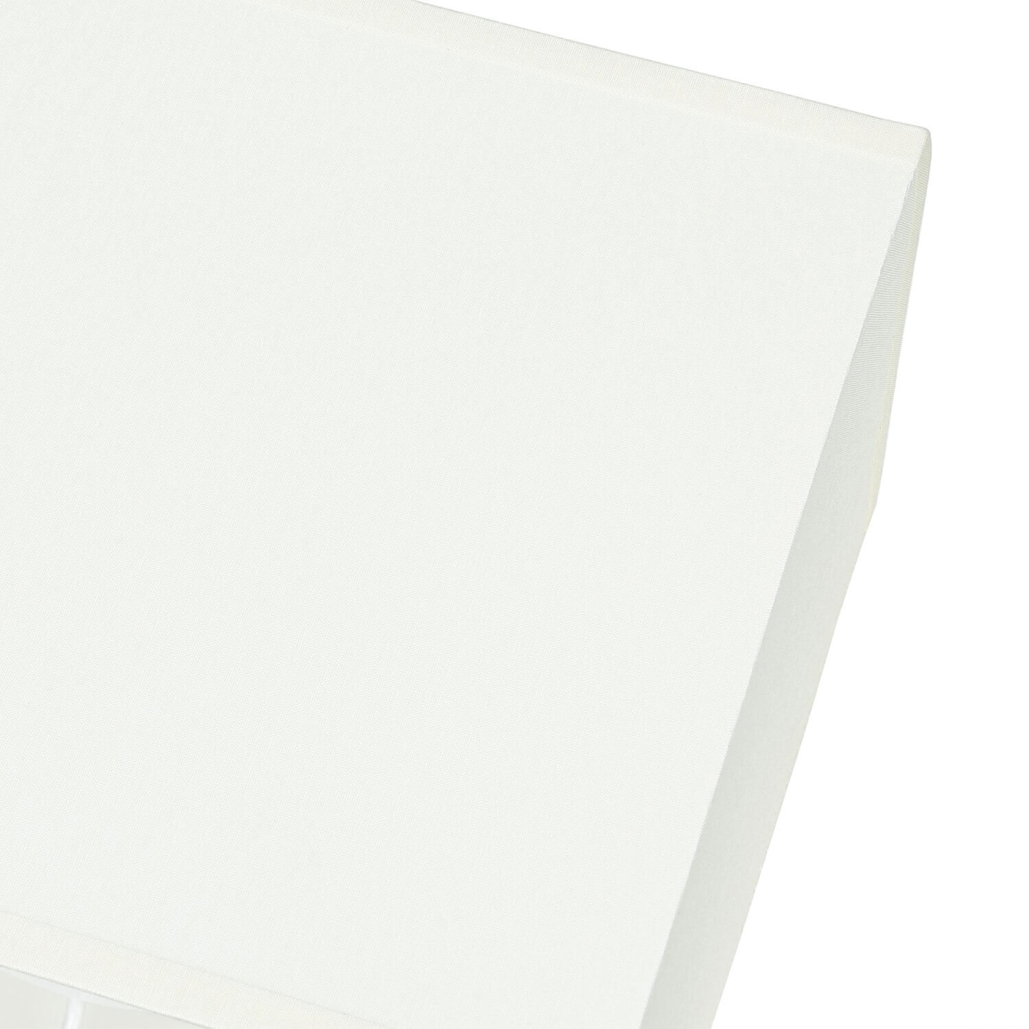 Moderne Wandleuchte 2-flammig Stoffschirm Papier