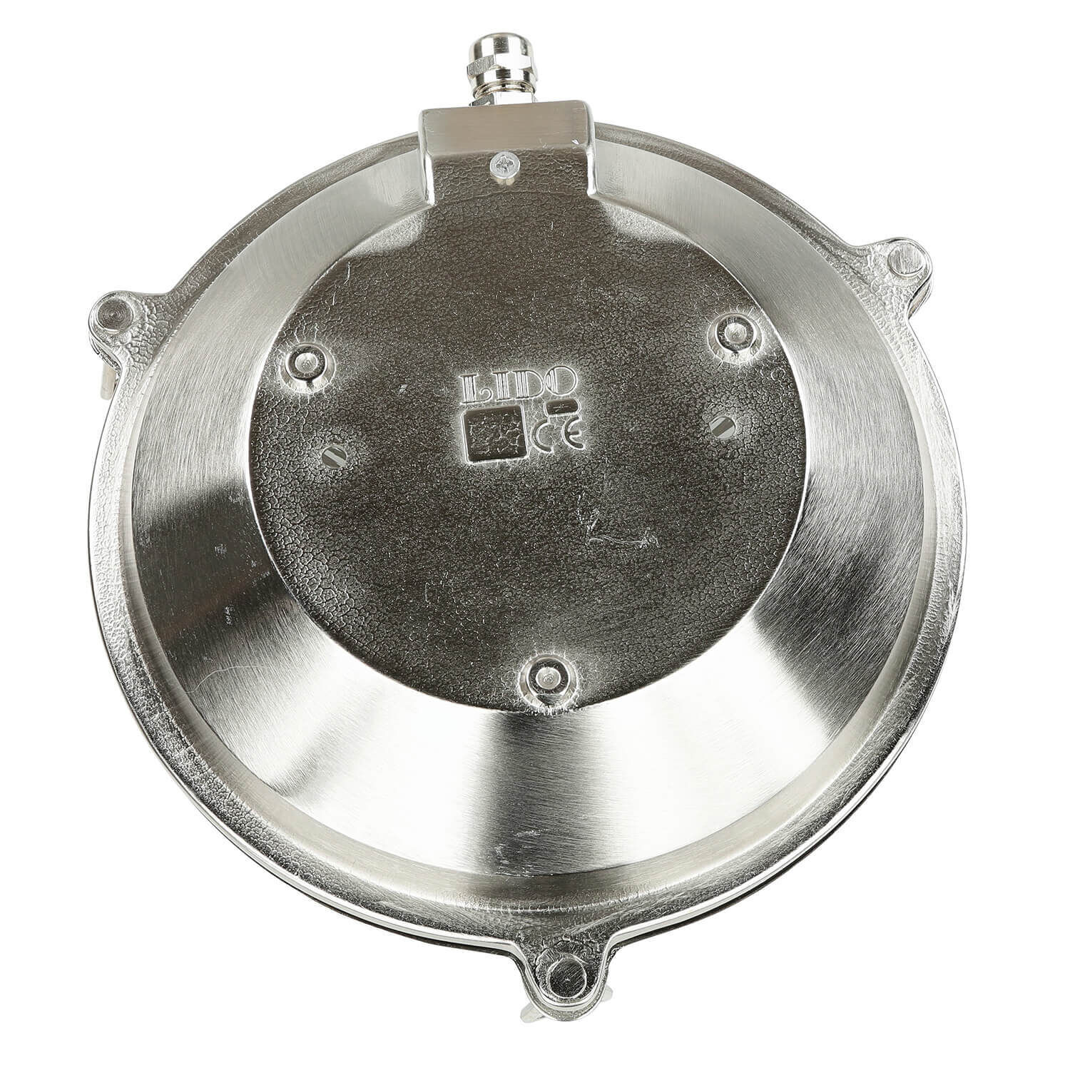 Wandlampe Außen Nickel Echt-Messing rund Ø24cm IP64 Zubehor, Schmuck, Medaillon, Anhänger